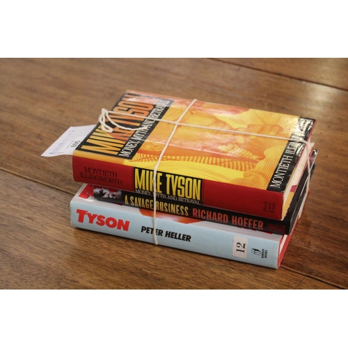 Good lot of 3 on Mike Tyson: Tyson,