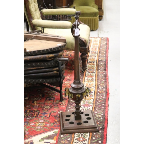 Cue stick holder stand, approx 84cm