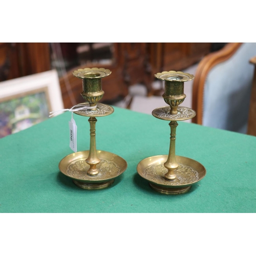 Pair of candlesticks (2), each approx