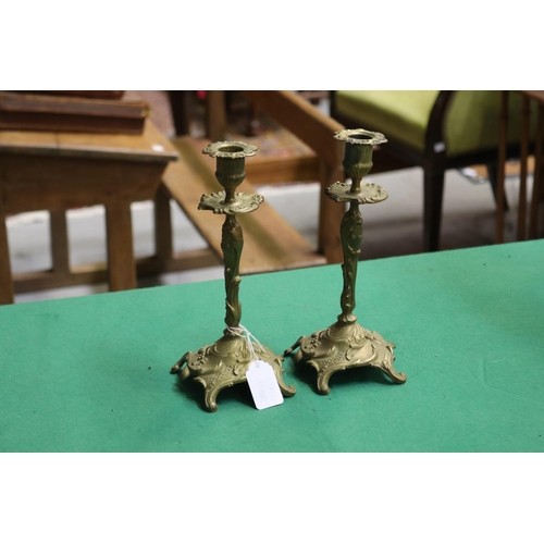 Pair of candlesticks (2), each approx