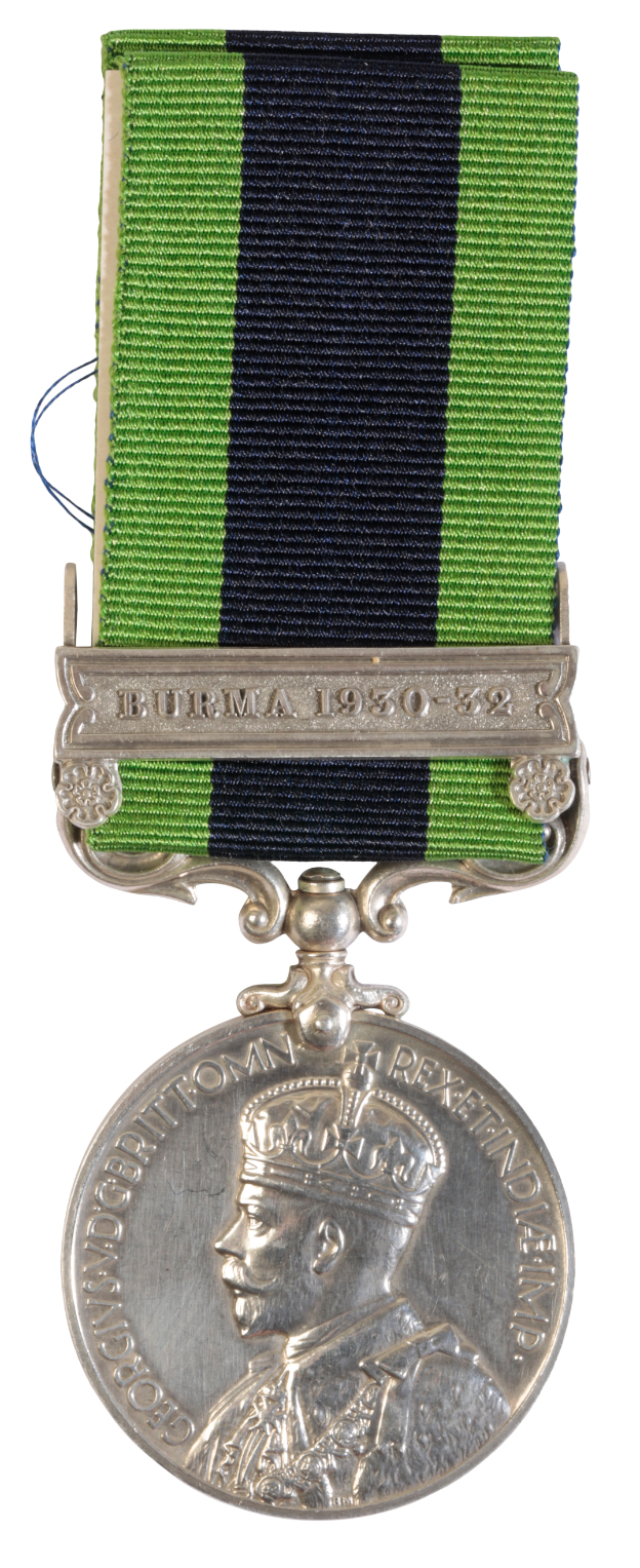 IGS BURMA 1930-32 TO PTE WILSON THE