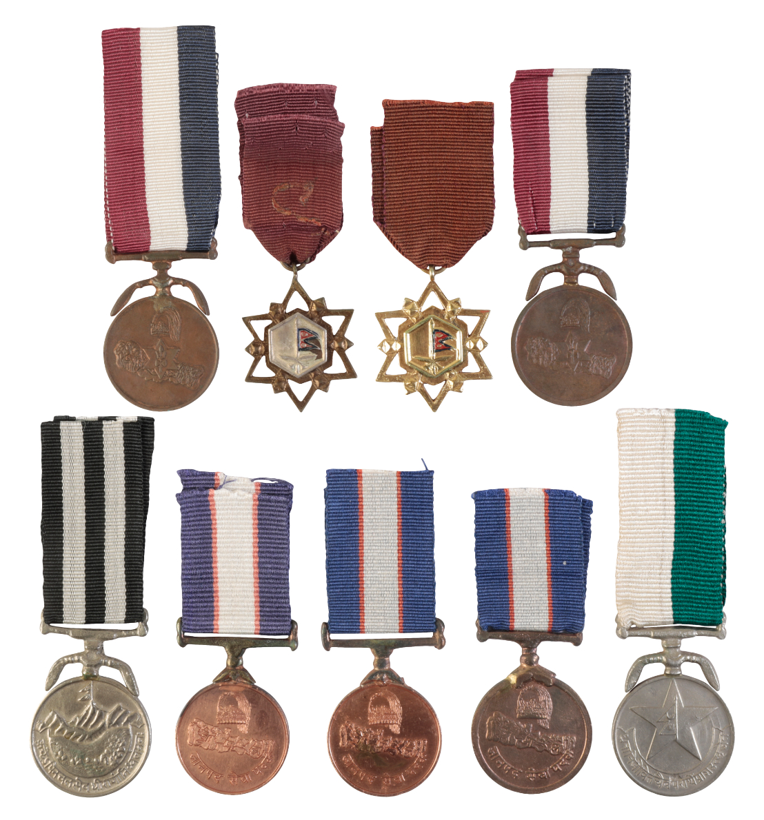 NEPAL. MILITARY AND CIVIL MEDALS