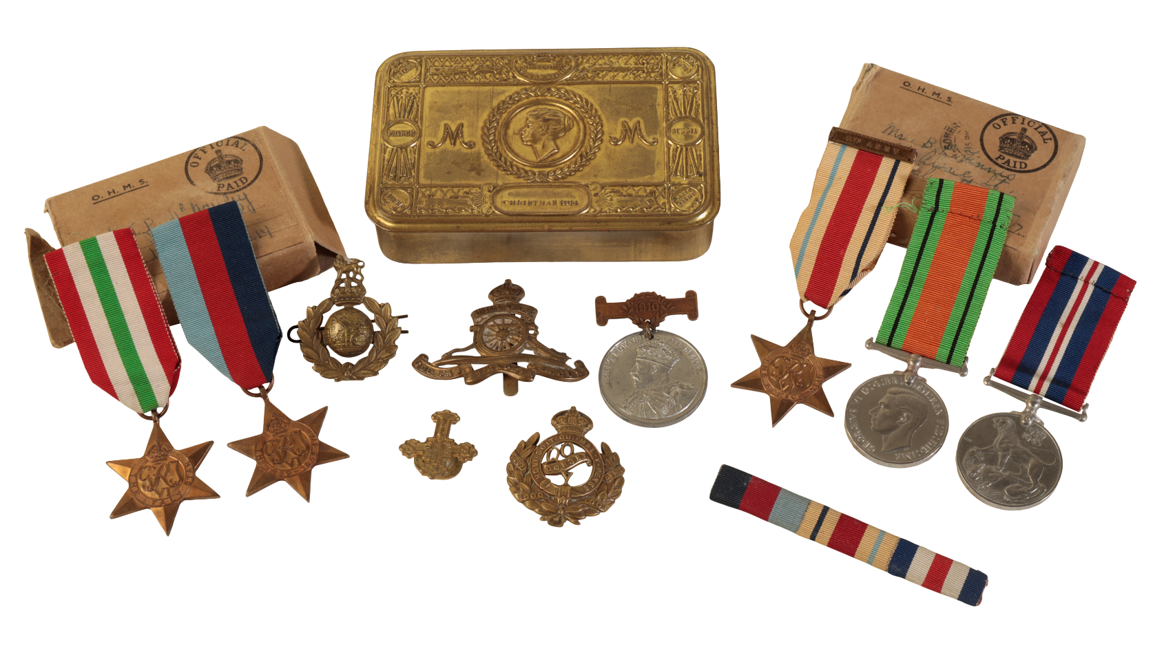 A COLLECTION OF WW2 MEDALS Italy