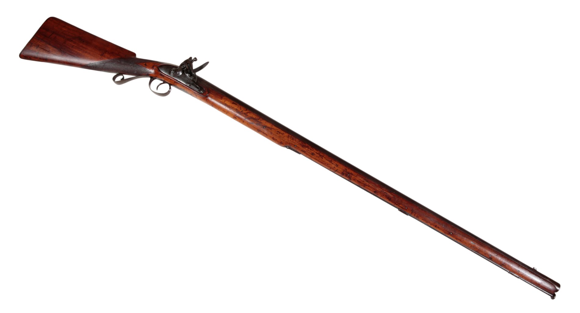 A BROWN BESS FLINTLOCK OFFICER'S