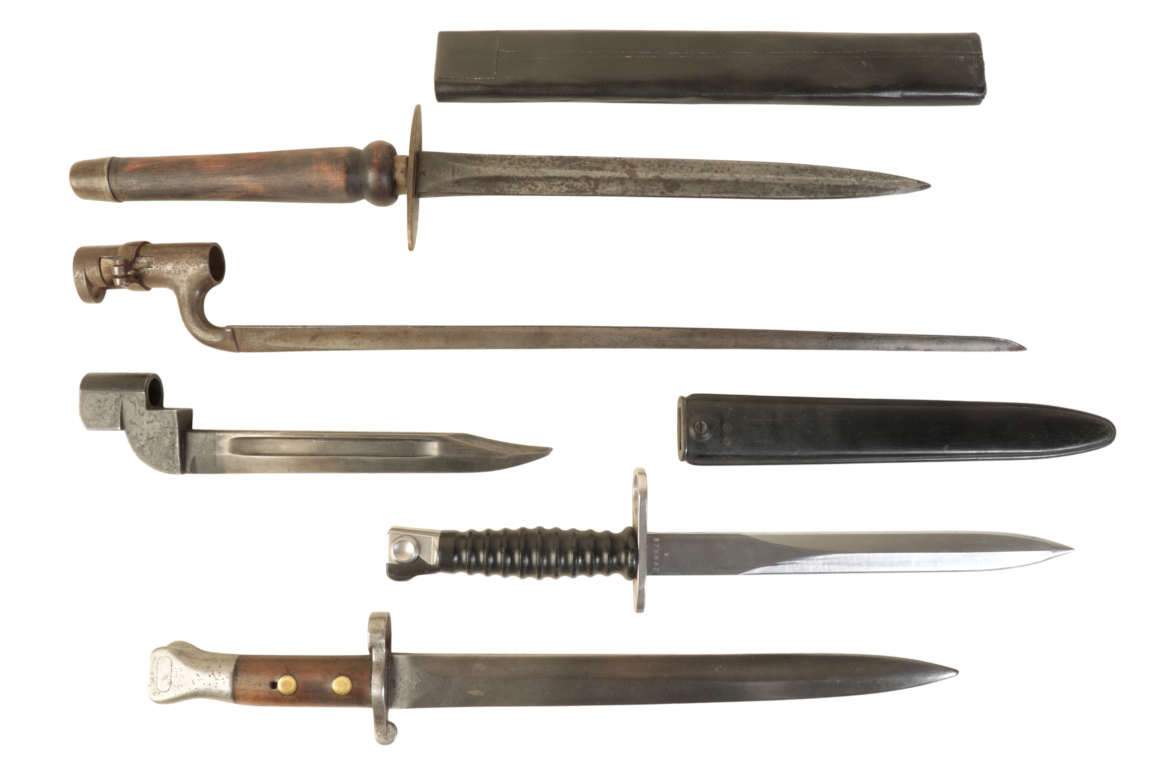 A SWISS BAYONET Lee Metford without