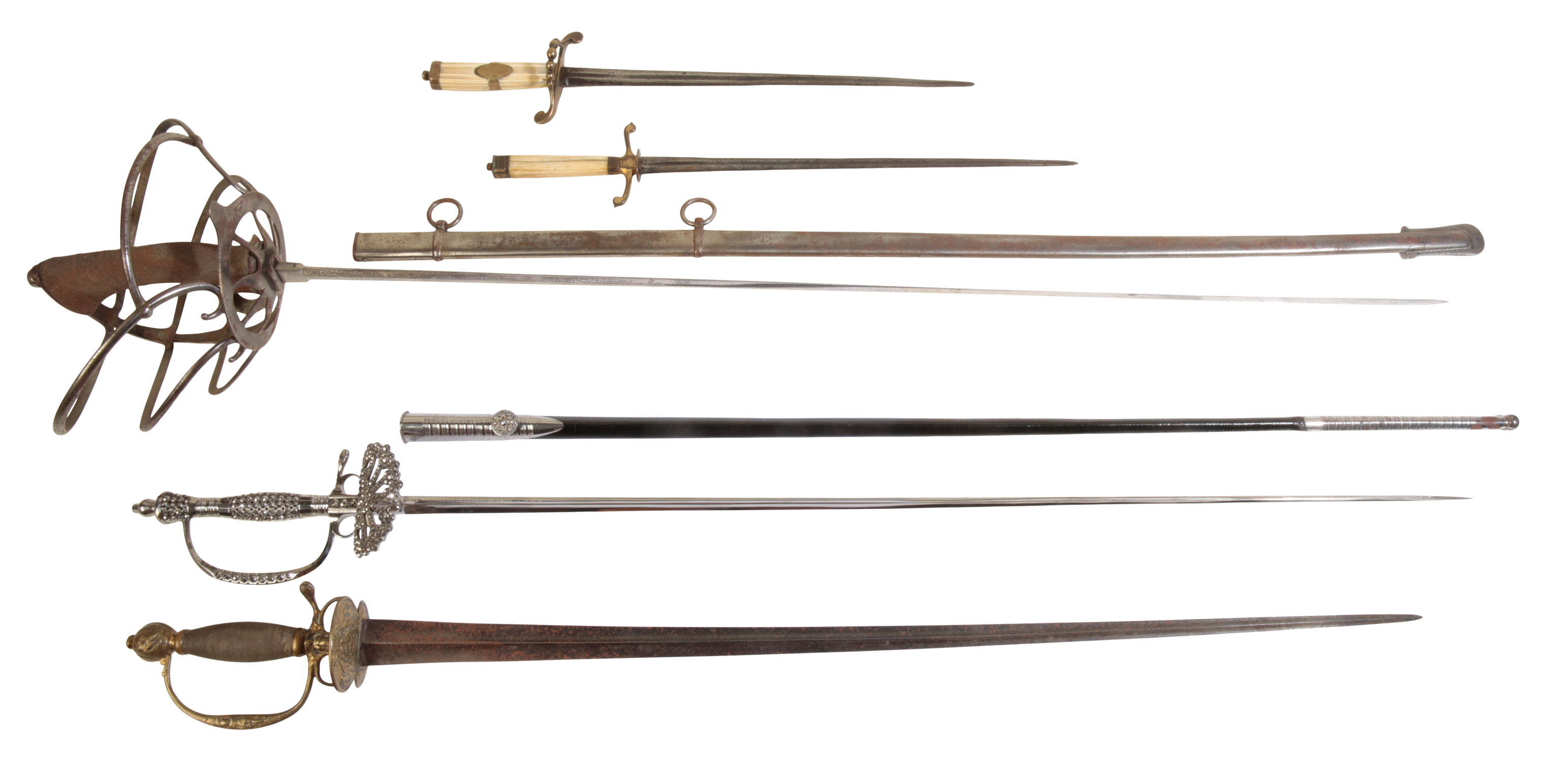 A LATE 19TH CENTURY COURT SWORD another