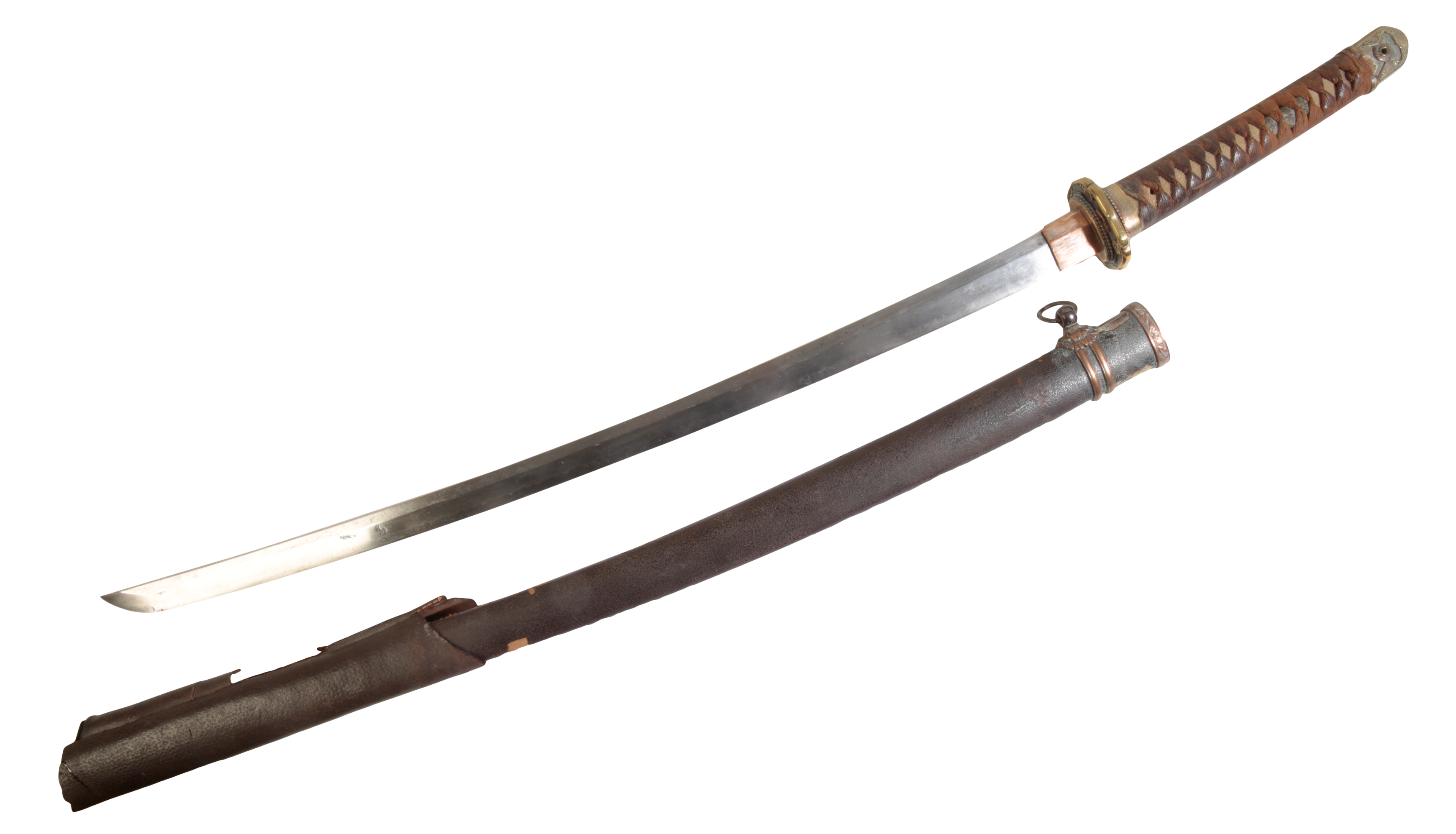 A JAPANESE TACHI SWORD with sharkskin