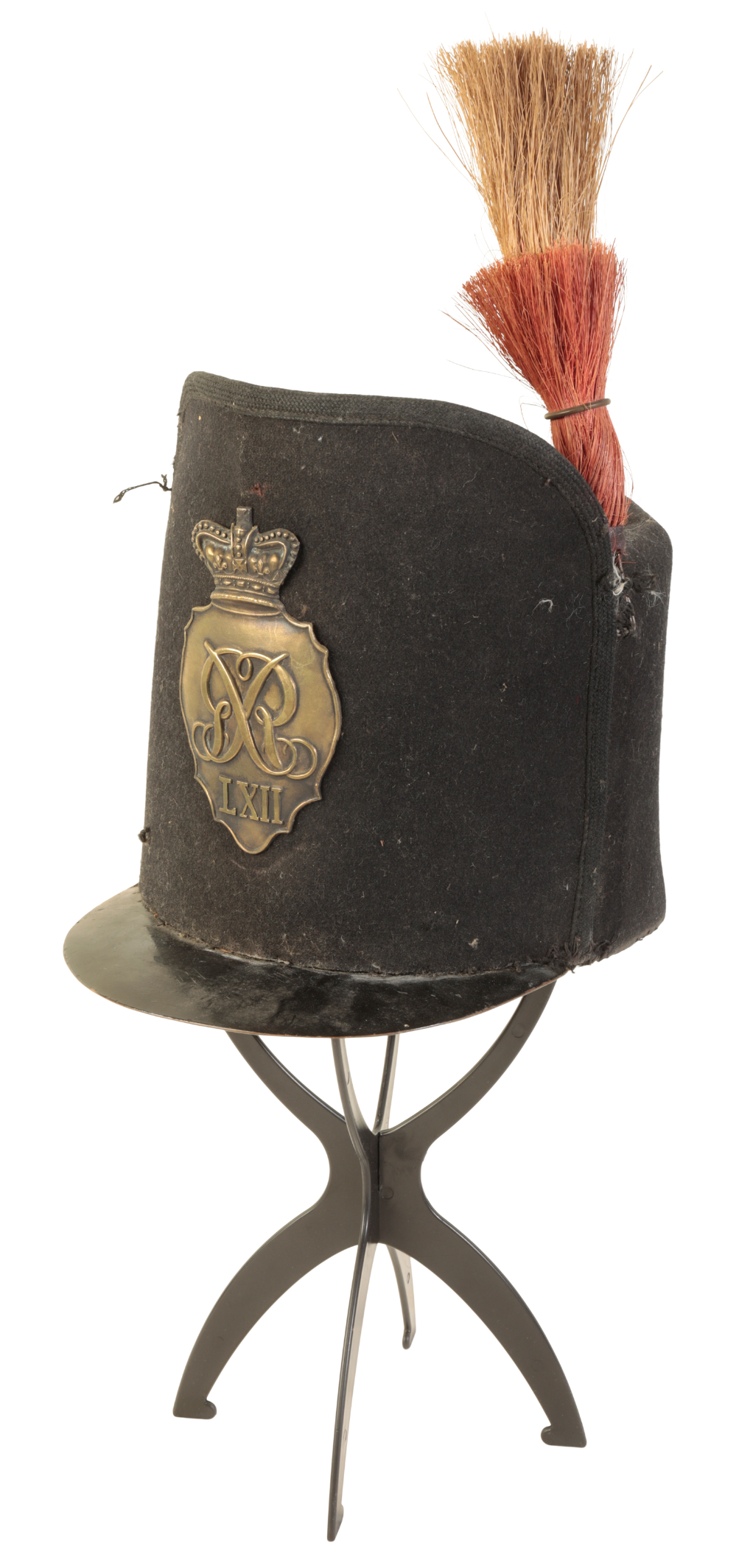 A GEORGE III STYLE ENLISTED SHAKO
