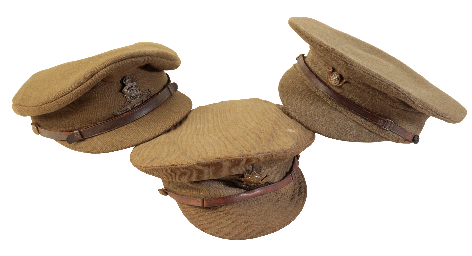 A WWII ROYAL ARTILLERY CAP by Herbert 3adebf