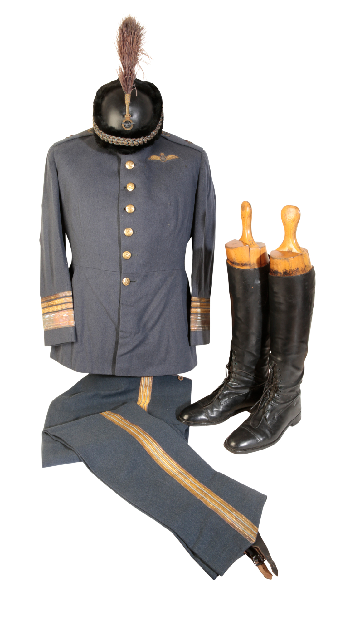 AN AIR MARSHALLS UNIFORM BELONGING TO