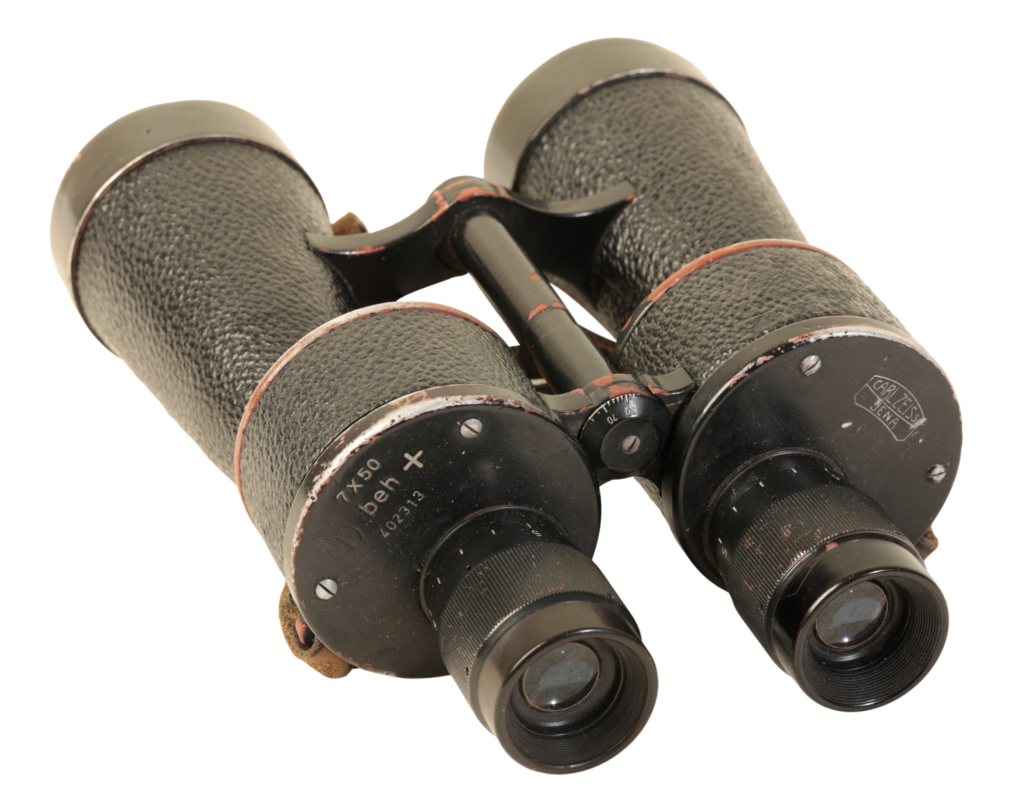 A PAIR OF 7X50 CARL ZEISS JENA BINOCULARS