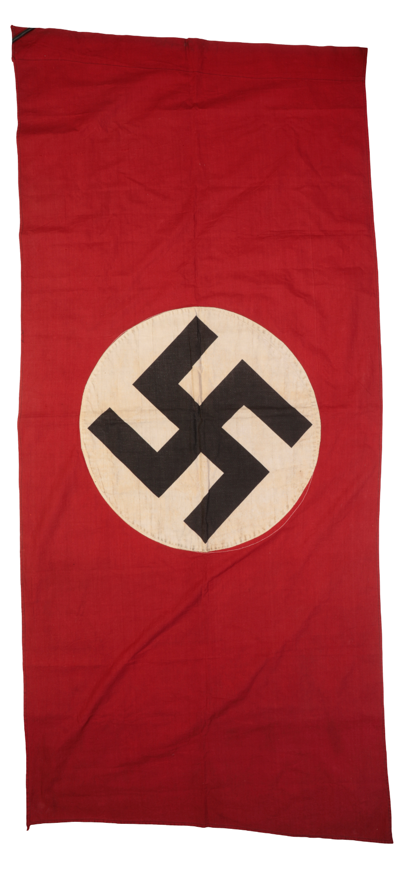 A WWII GERMAN MILITARY CLOTH FLAG circa