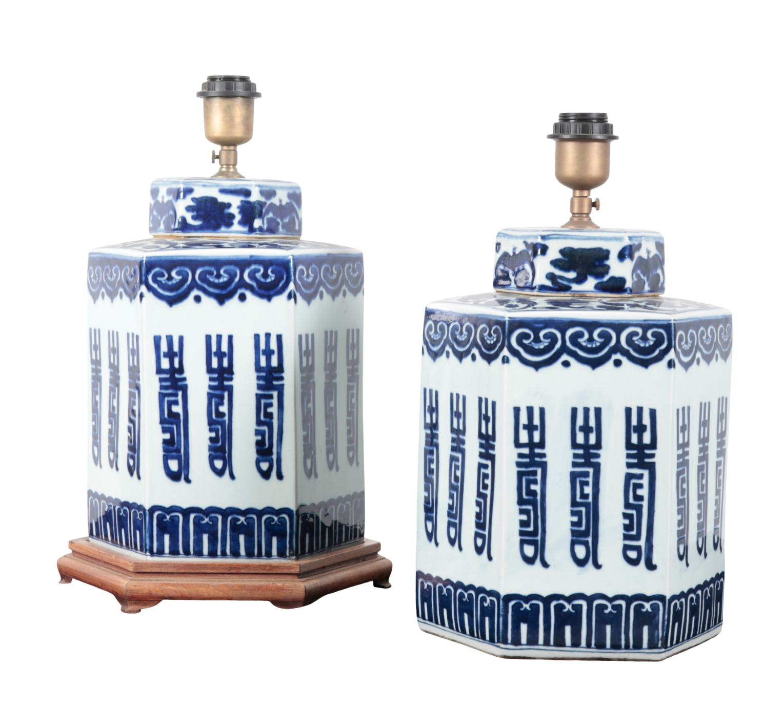 A PAIR OF CHINESE BLUE AND WHITE 3ae07c