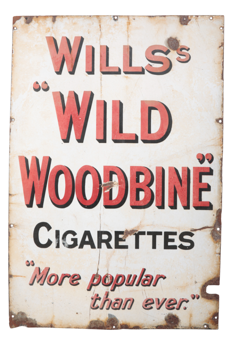 A 'WILL'S "WILD WOODBINE" CIGARETTES'