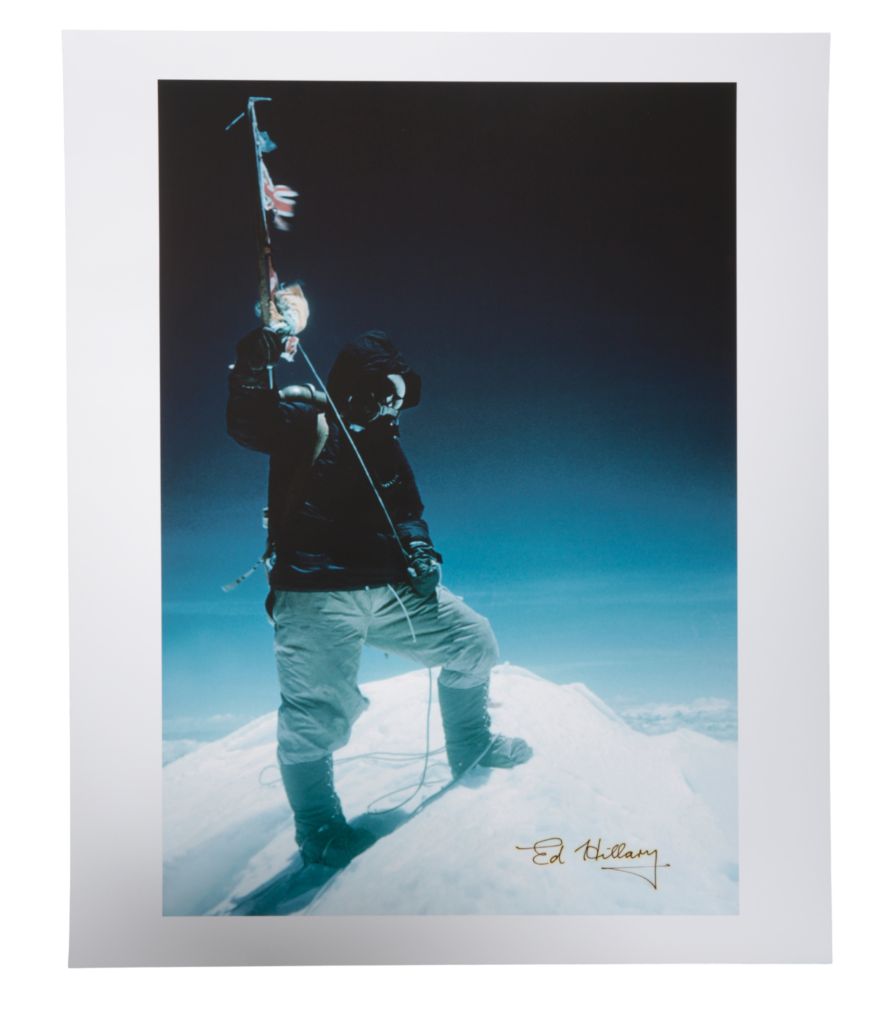 EDMUND HILLARY 1919 2008 A PHOTOGRAPH 3ae0a1