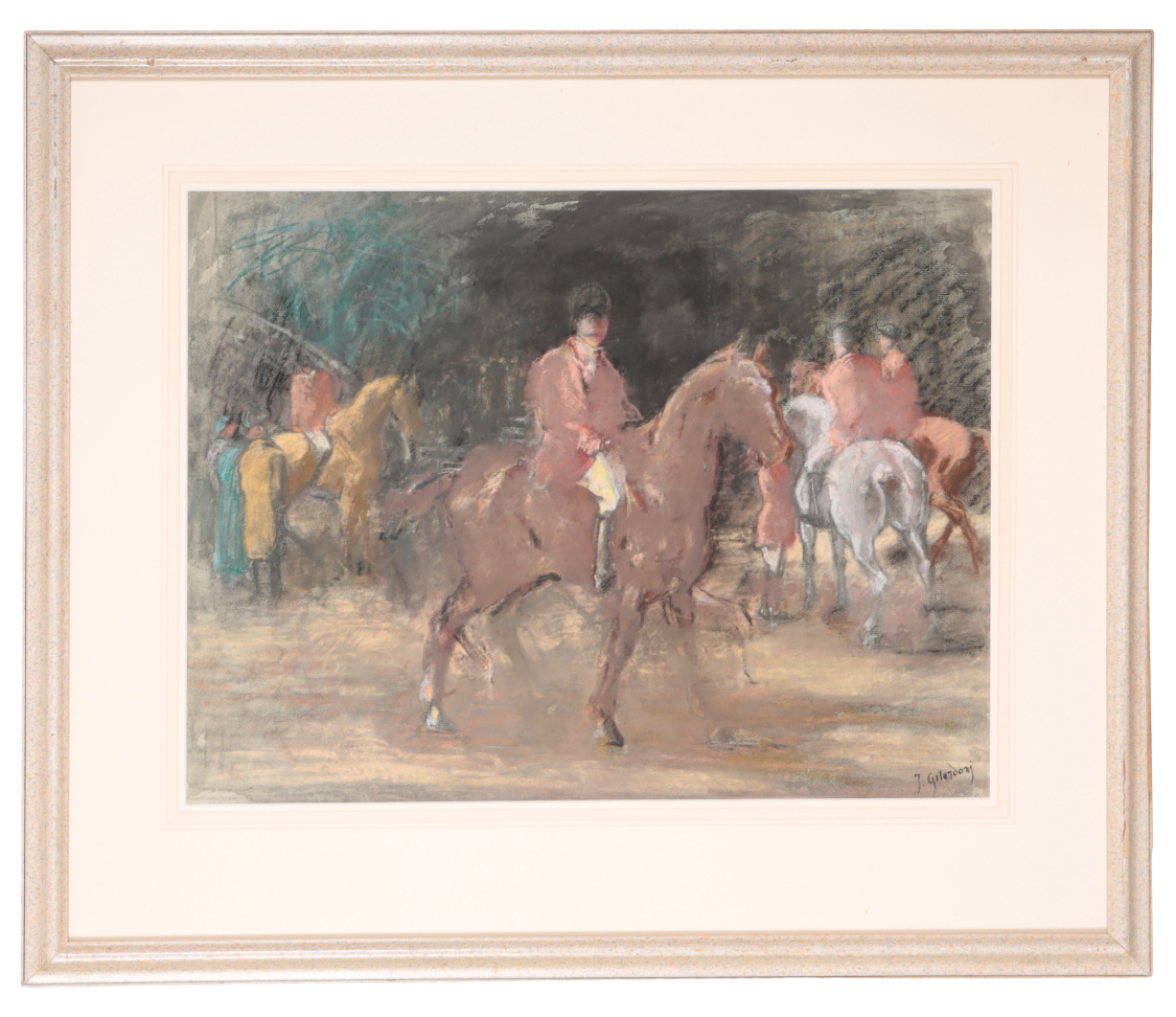 JOSEPH GILARDONI (1882-1961), A MOUNTED