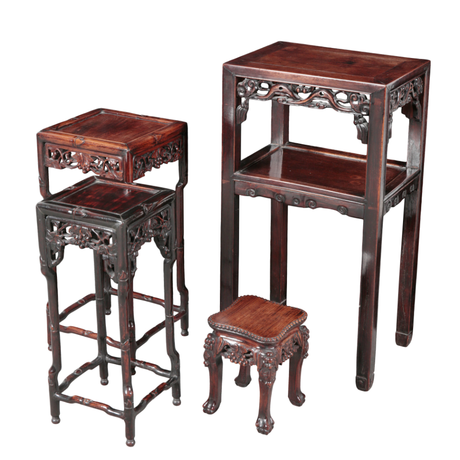 THREE CHINESE TABLES including 3ae28a