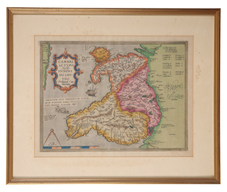 ABRAHAM ORTELIUS 1527 1598 CAMBRIAE 3ae2c4