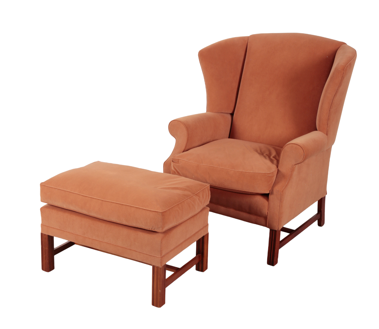 A WINGBACK ARMCHAIR 20th Century  3ae303