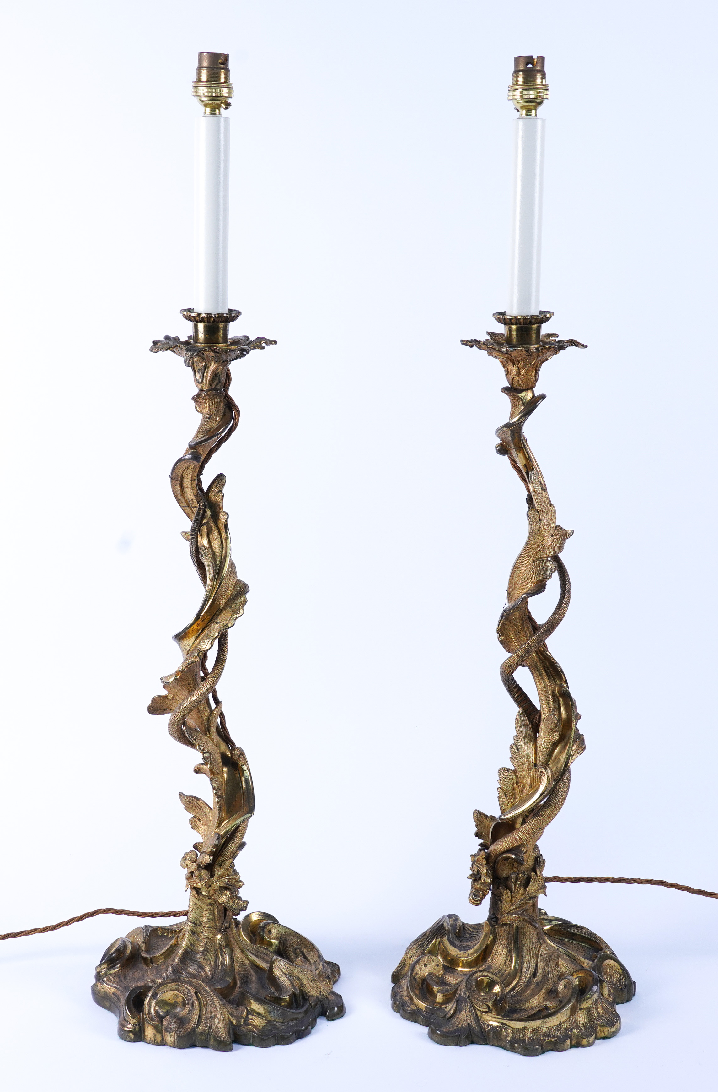 A PAIR OF WILLIAM IV ROCOCO REVIVAL