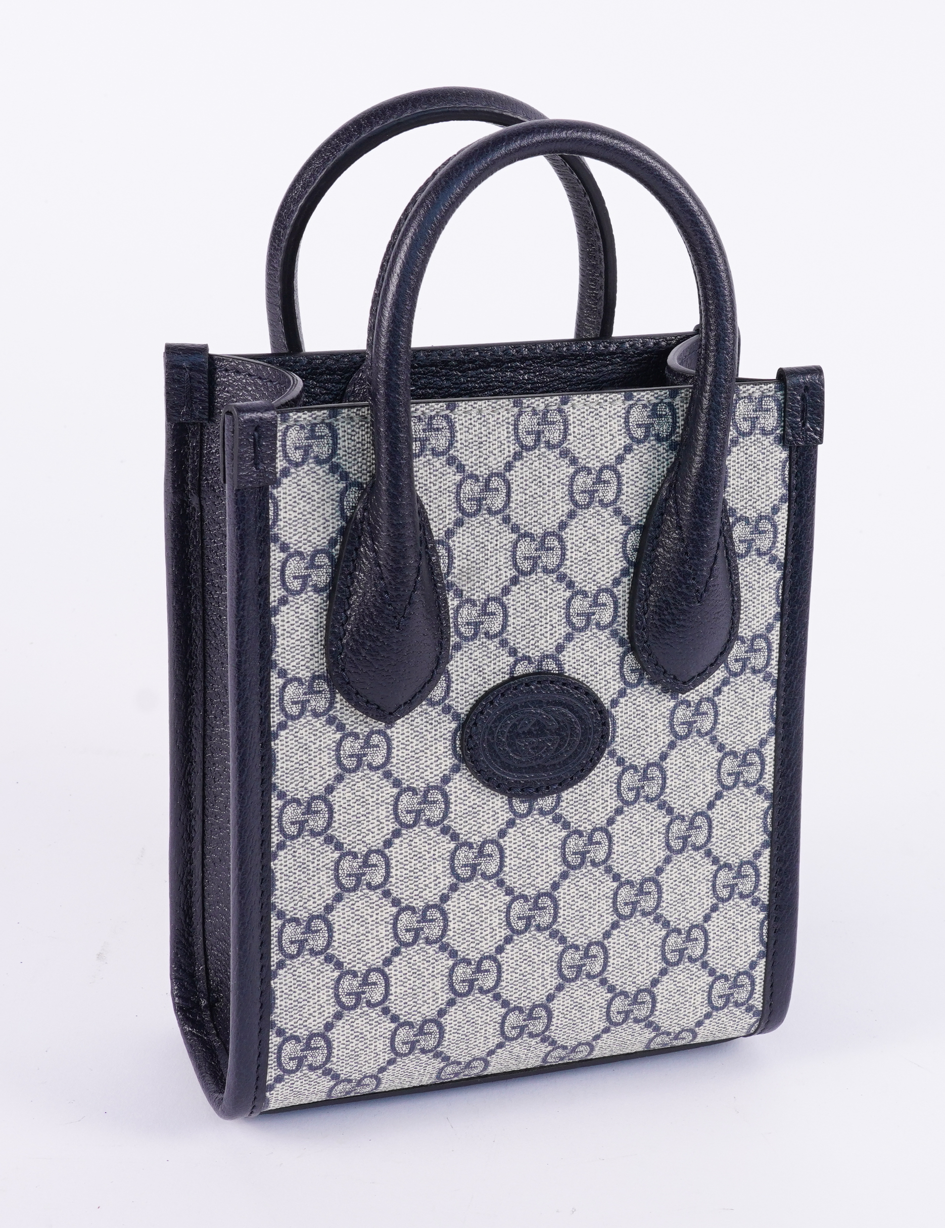 GUCCI MINI TOTE BAG WITH INTERLOCKING 3ae498