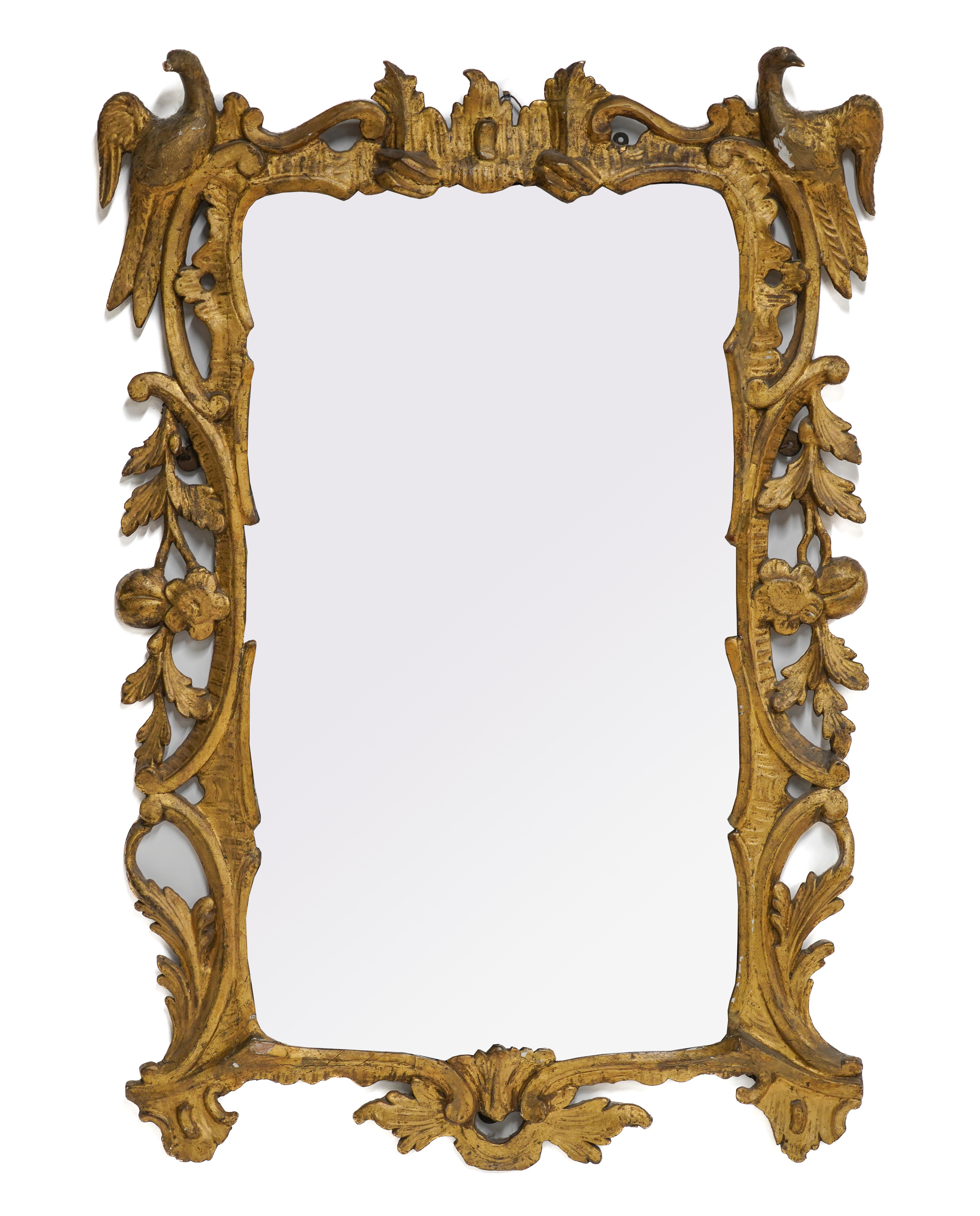 A GEORGE III GILT FRAMED HO-HO