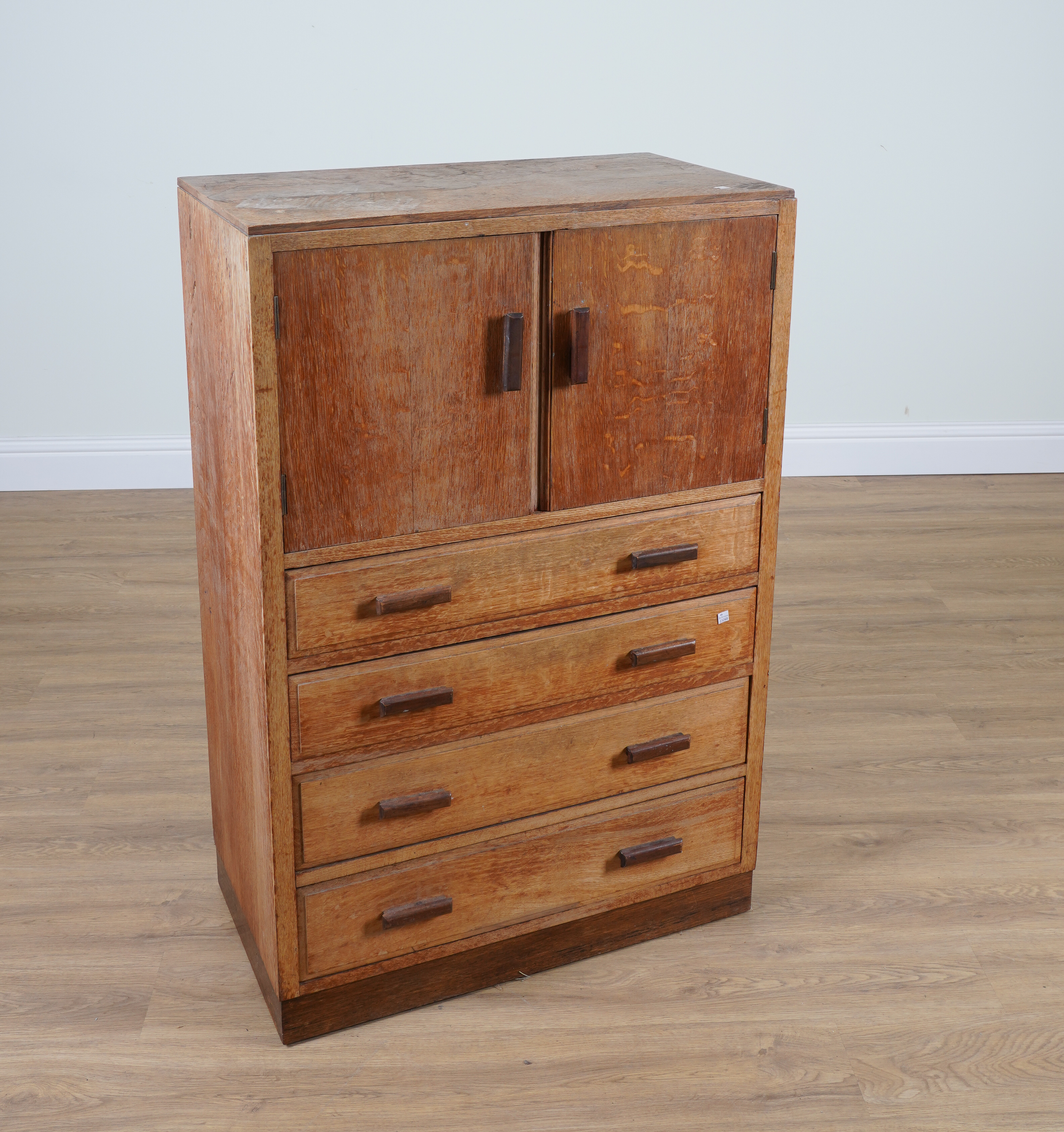 POSSIBLY HEALS; A MID-20TH CENTURY OAK