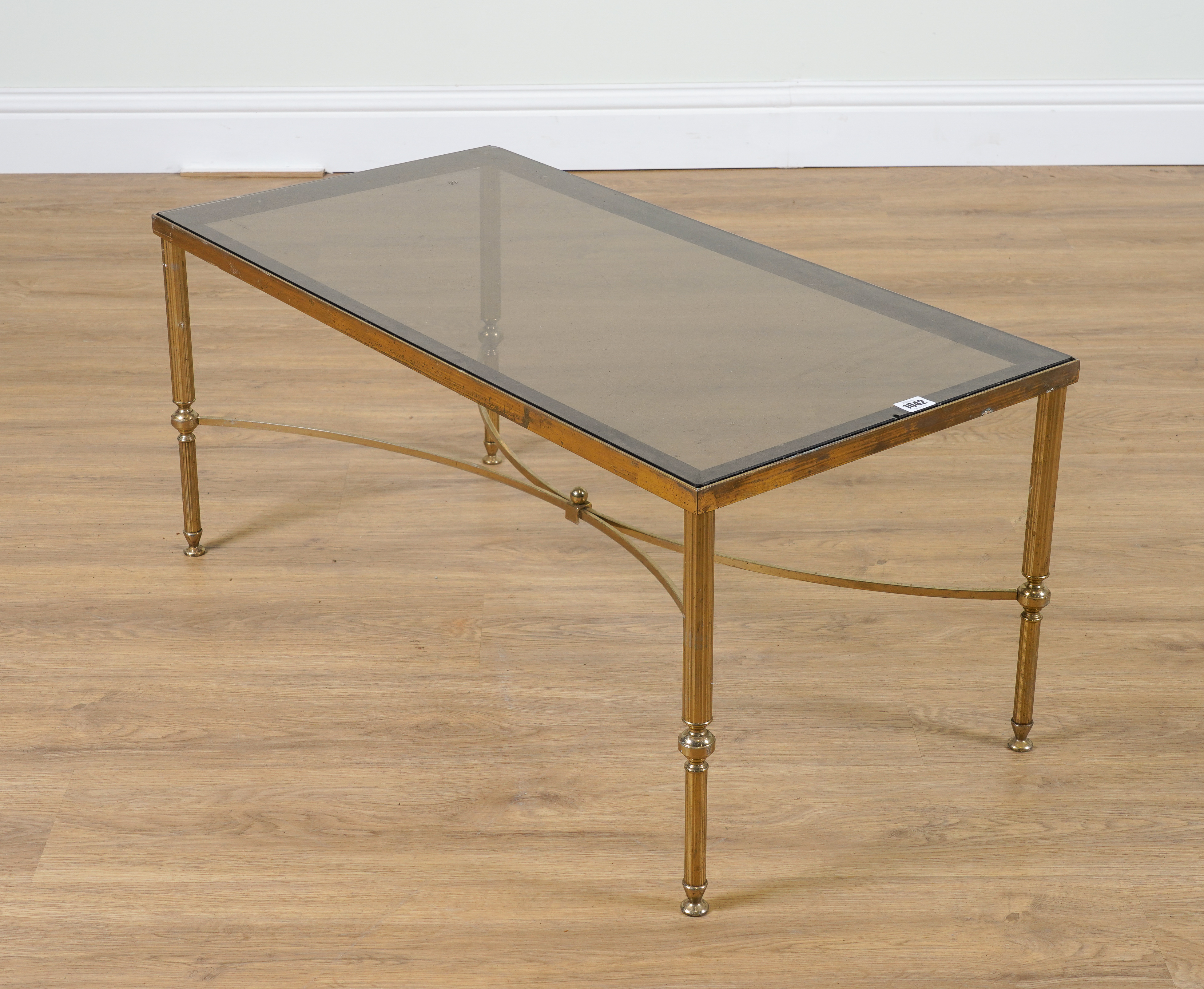 A 20TH CENTURY LACQUERED BRASS 3ae51f