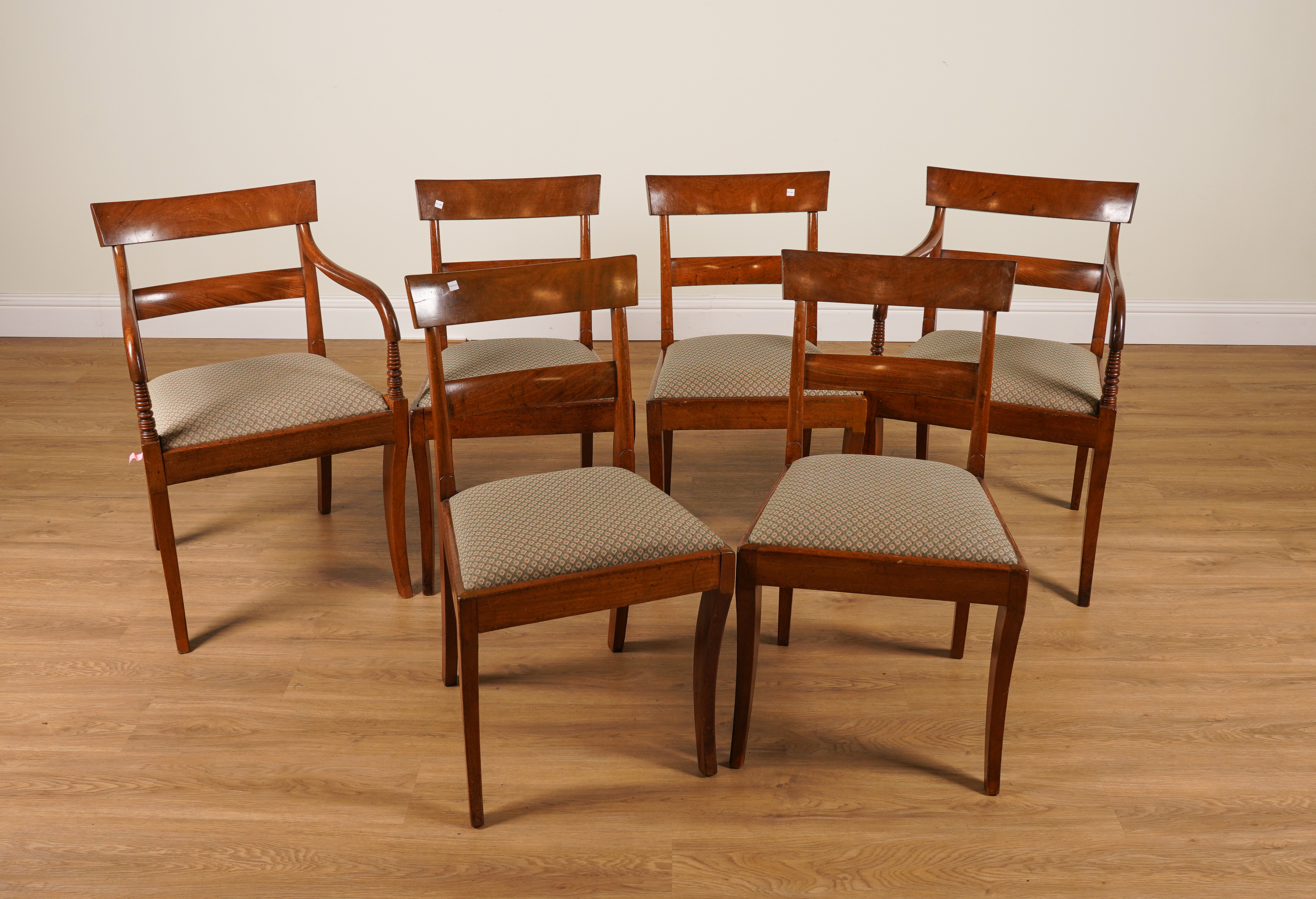 A SET OF SIX EARLY 19TH CENTURY