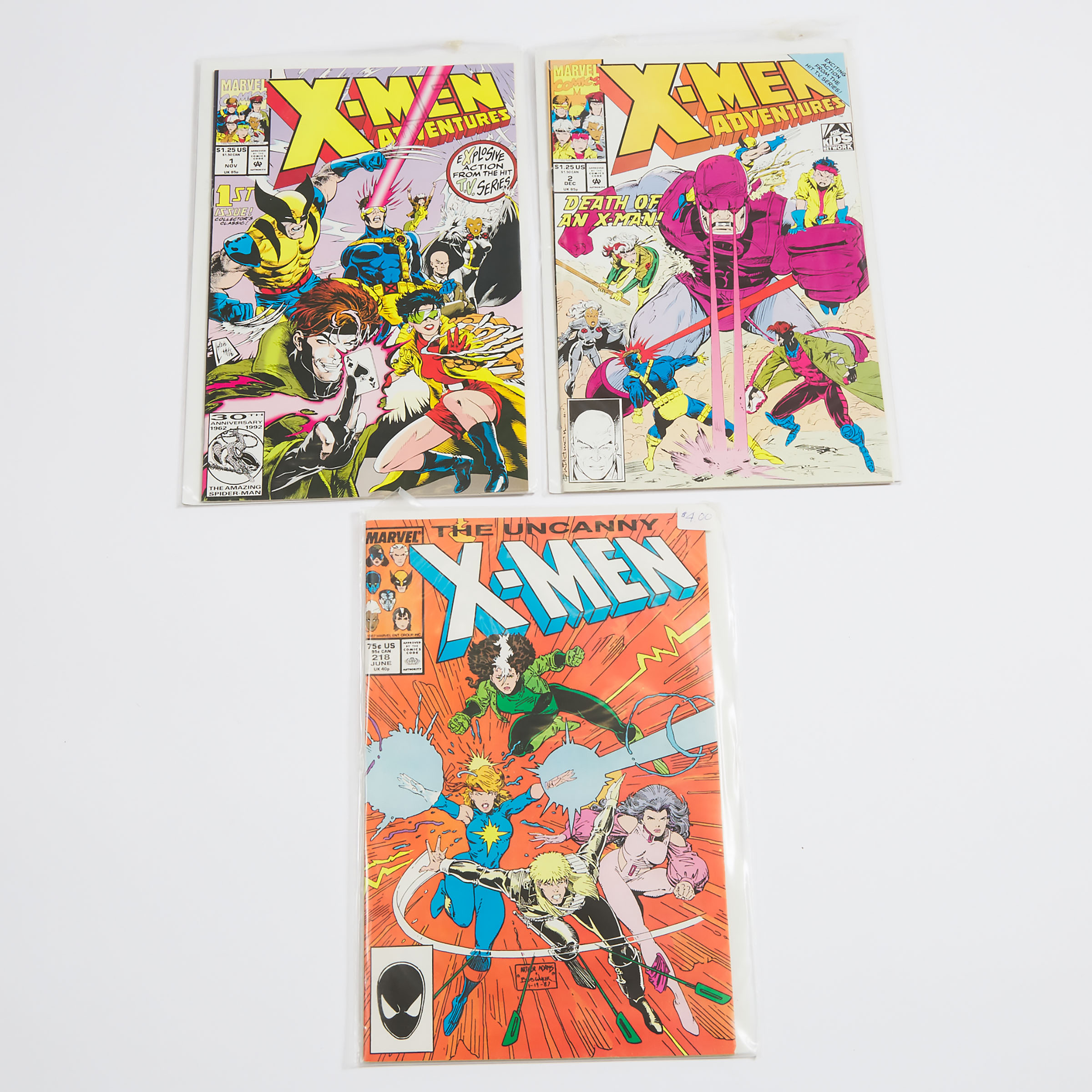 Three Marvel Comics THE UNCANNY 3abf96