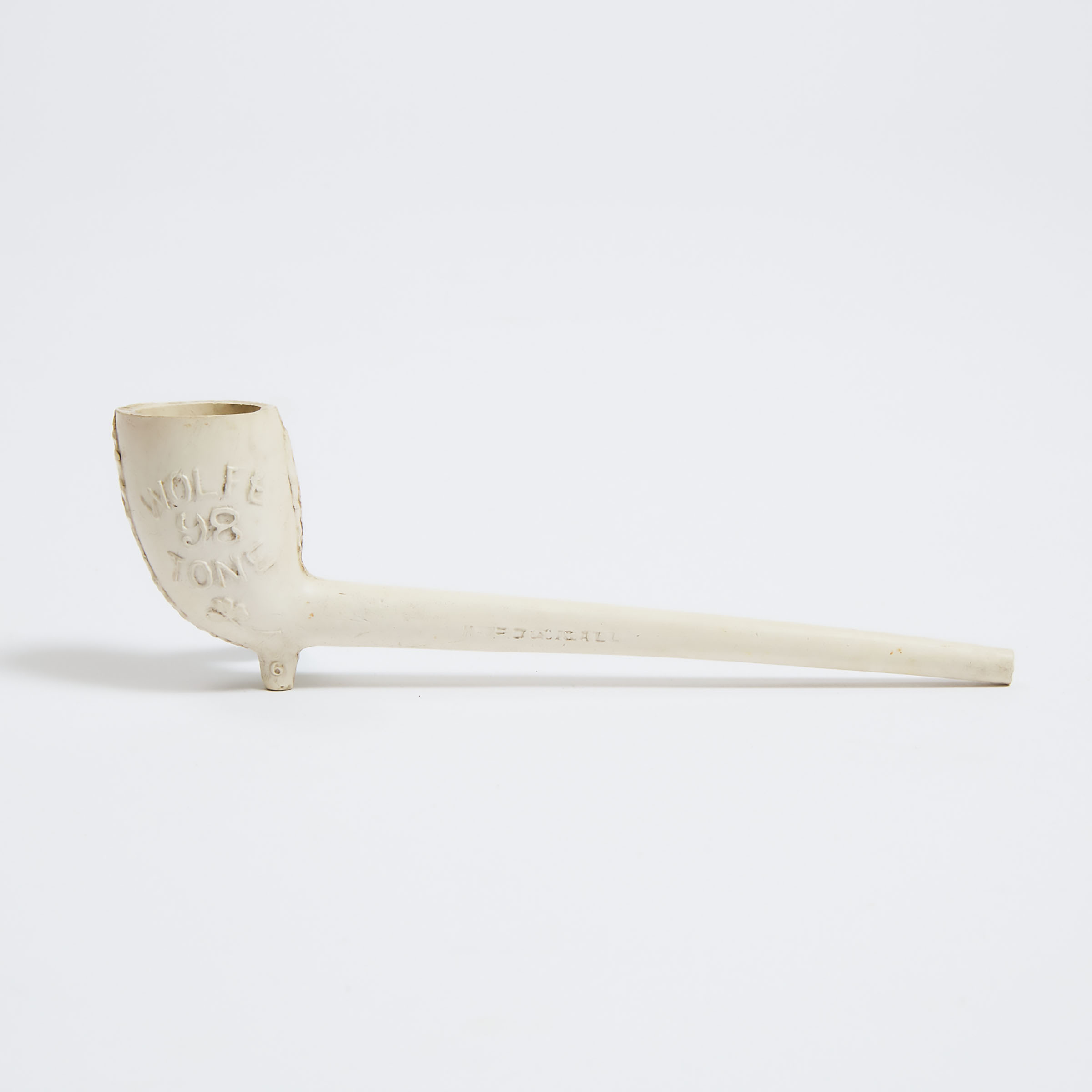 Wolf Tone Commemorative Clay Pipe