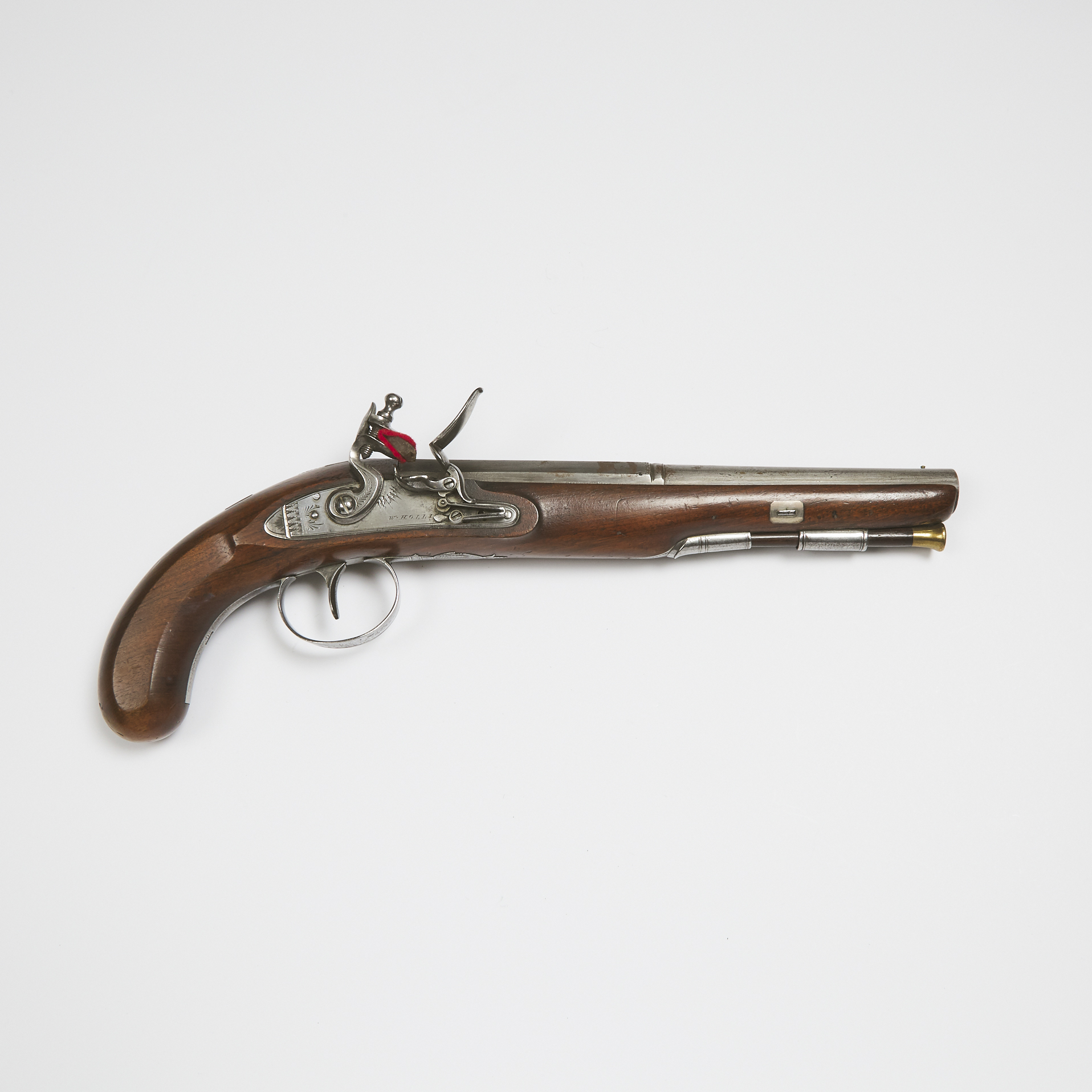 British Flintlock Holster Pistol,