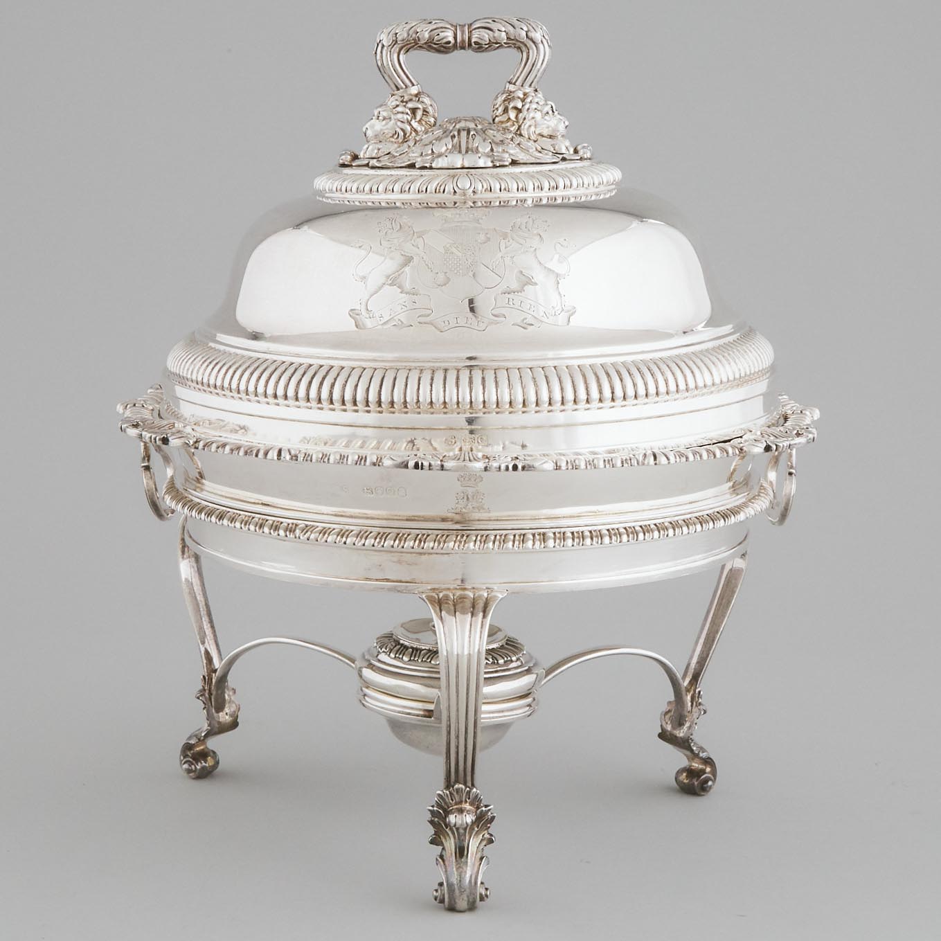 George III Silver Covered Entrée