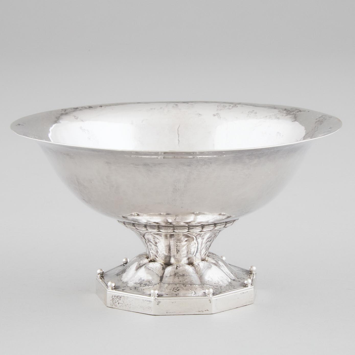 Danish Silver Footed Bowl, #181B,