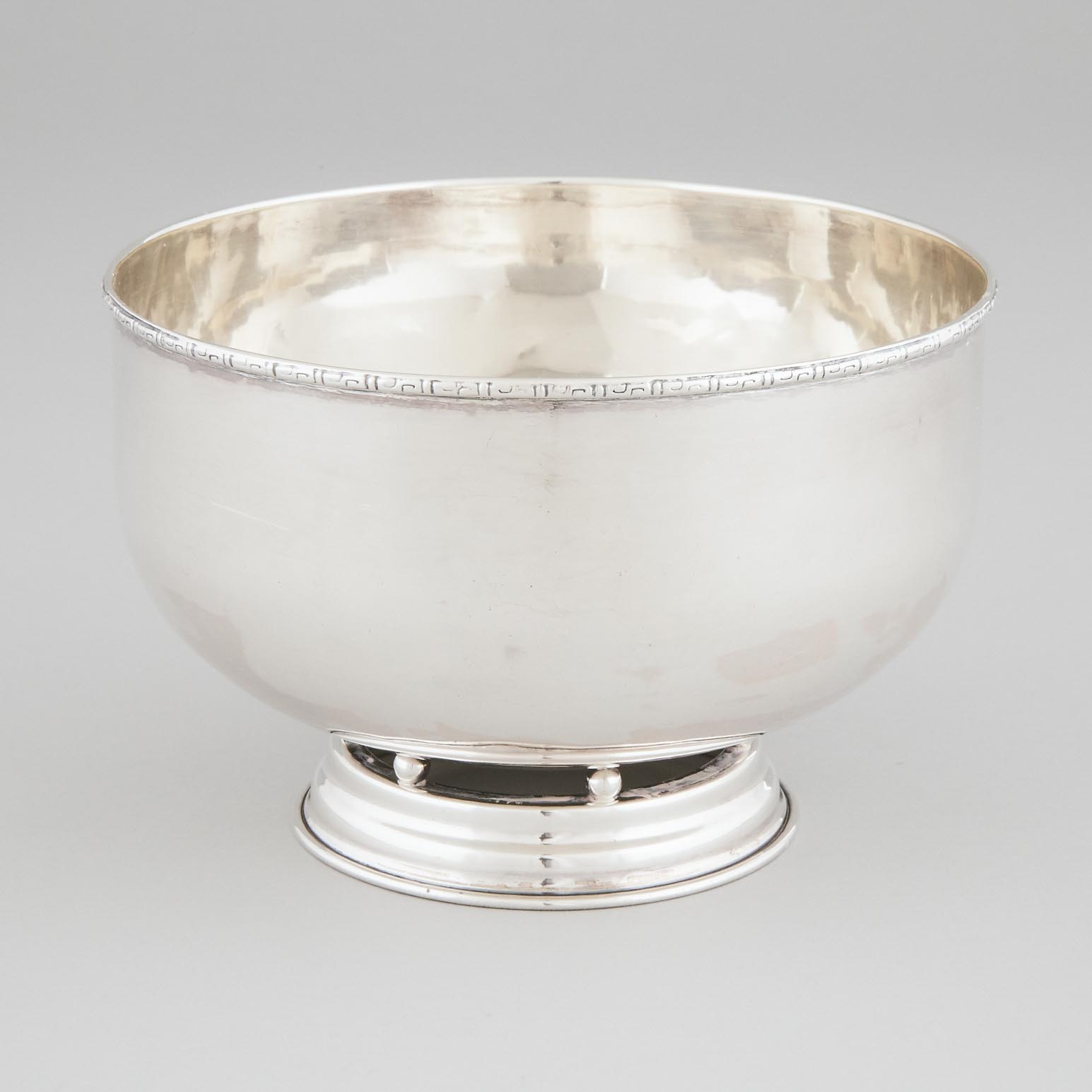 Canadian Silver Bowl Carl Poul 3ac075