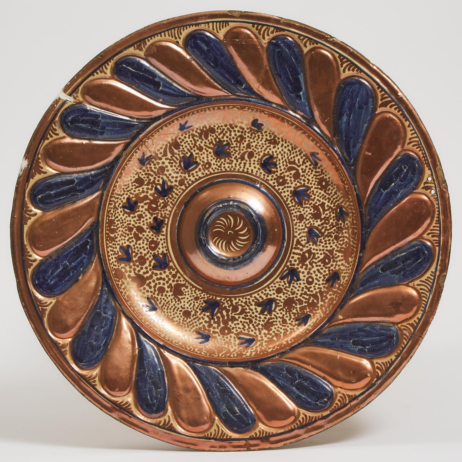 Hispano Moresque Copper Lustre 3ac097