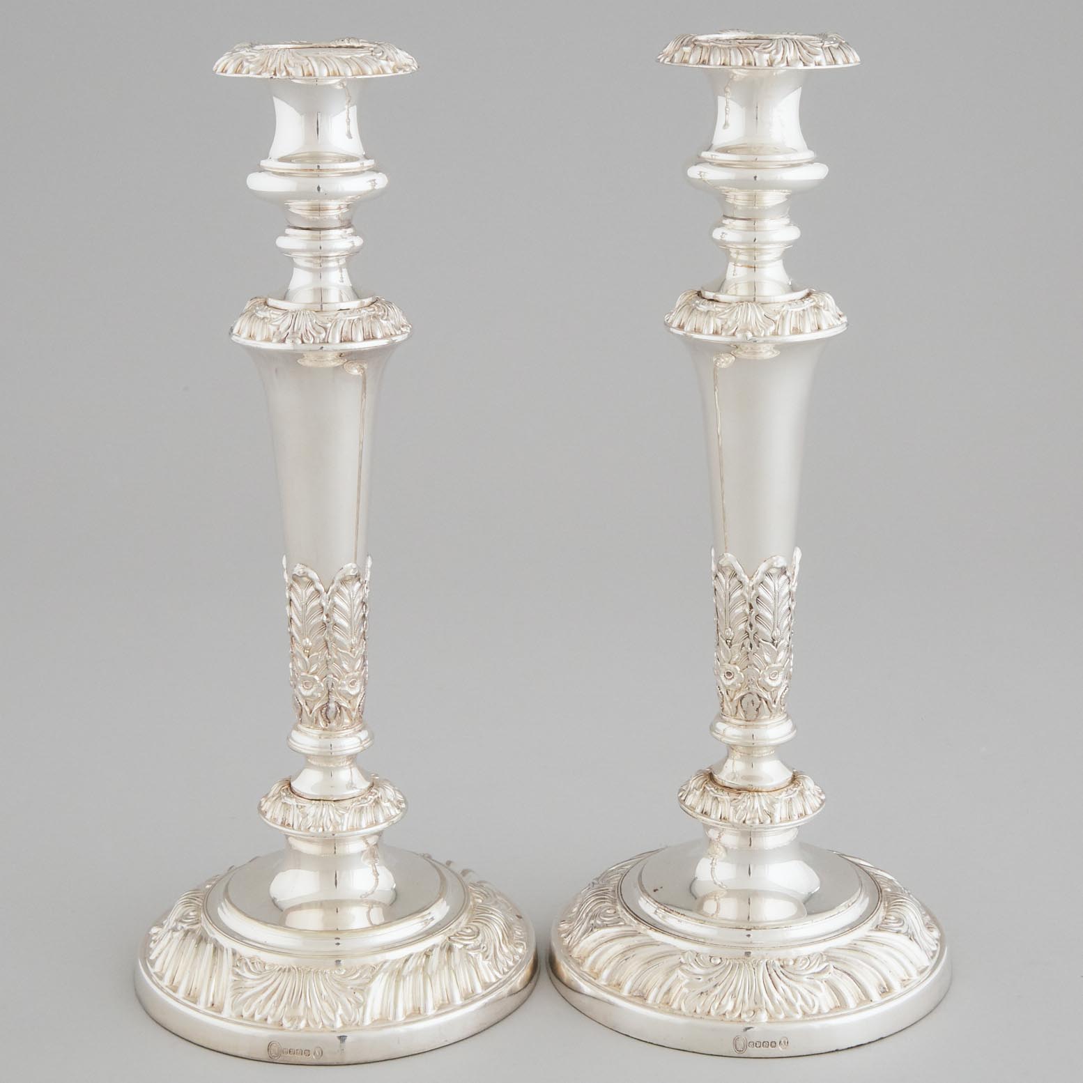 Pair of English Silver Plated Table 3ac102