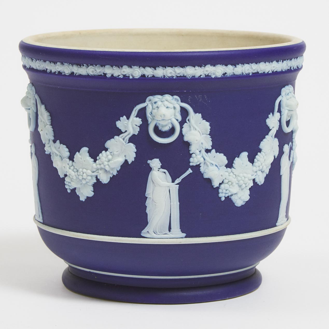 Wedgwood Blue Jasper Dip Jardini re  3ac0fa