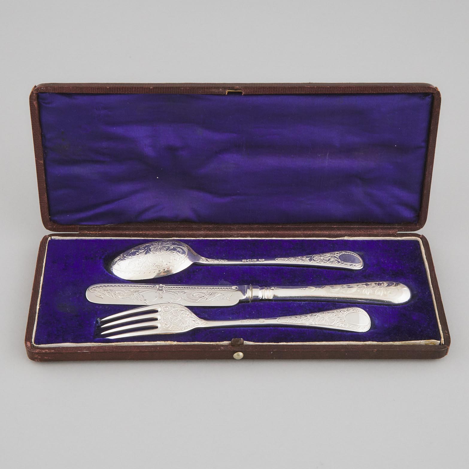 Edwardian Silver Child's Fork and