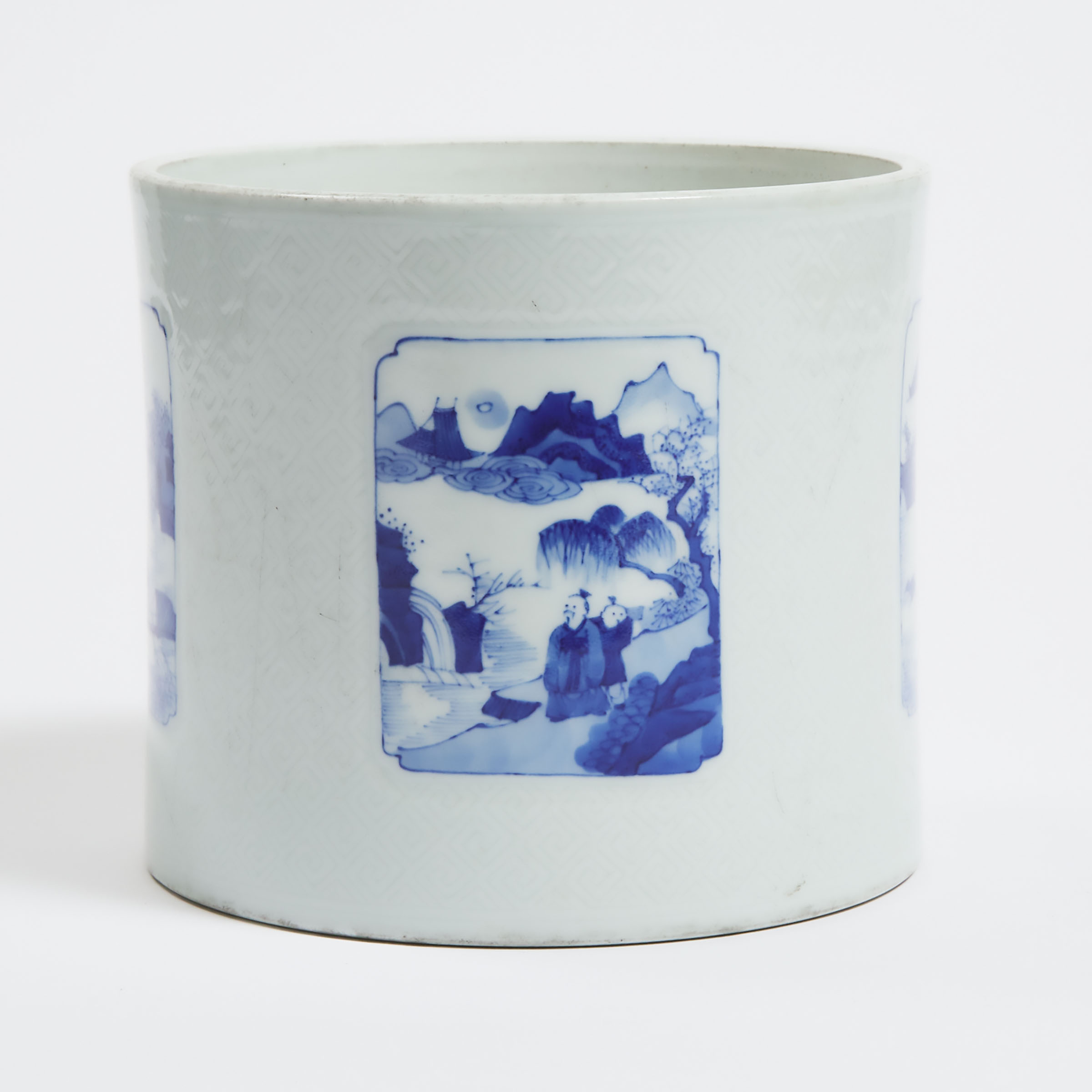 A Kangxi-Style Blue and White Porcelain
