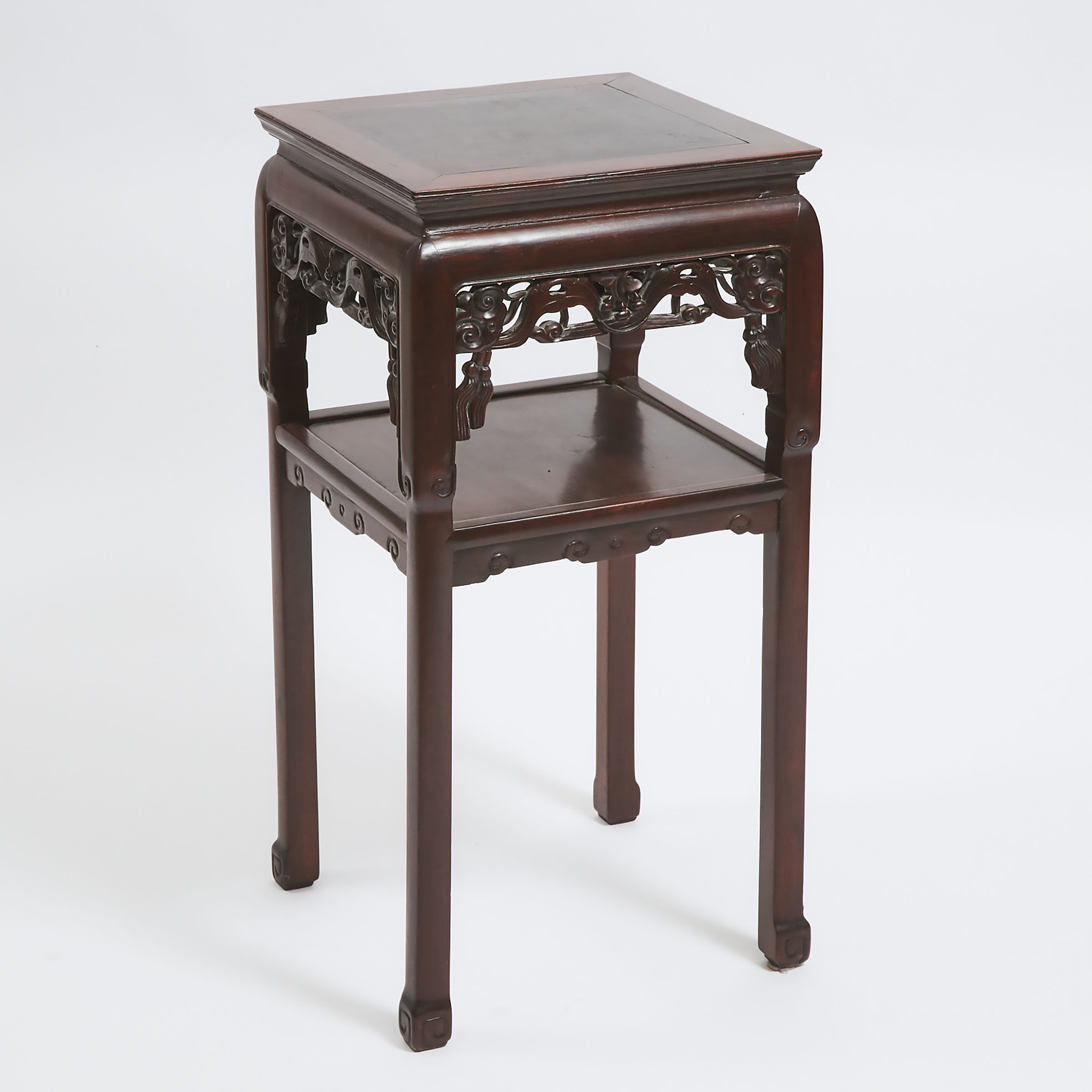 A Chinese Rosewood Square Table,