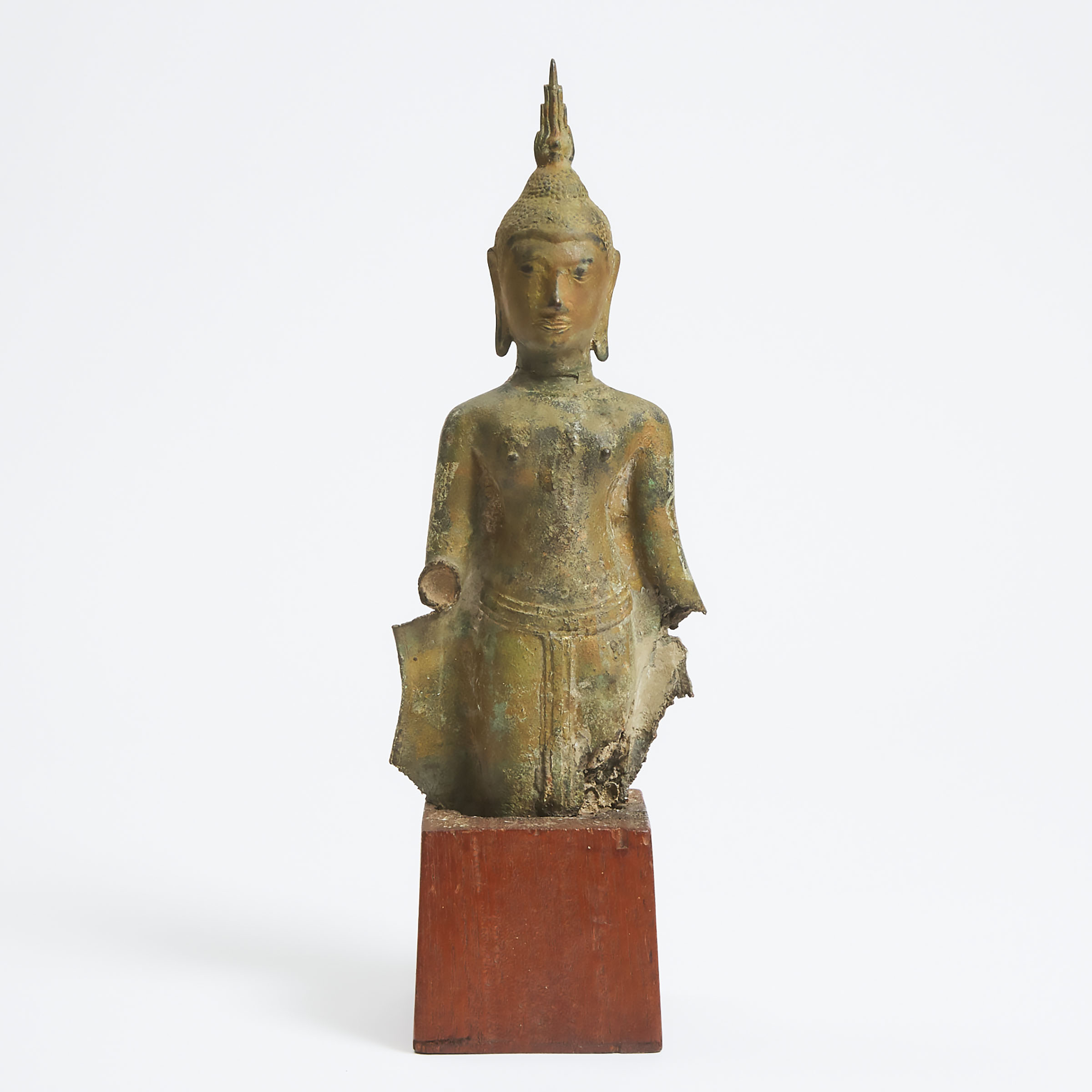 A Thai Bronze Fragmentary Figure 3ac205
