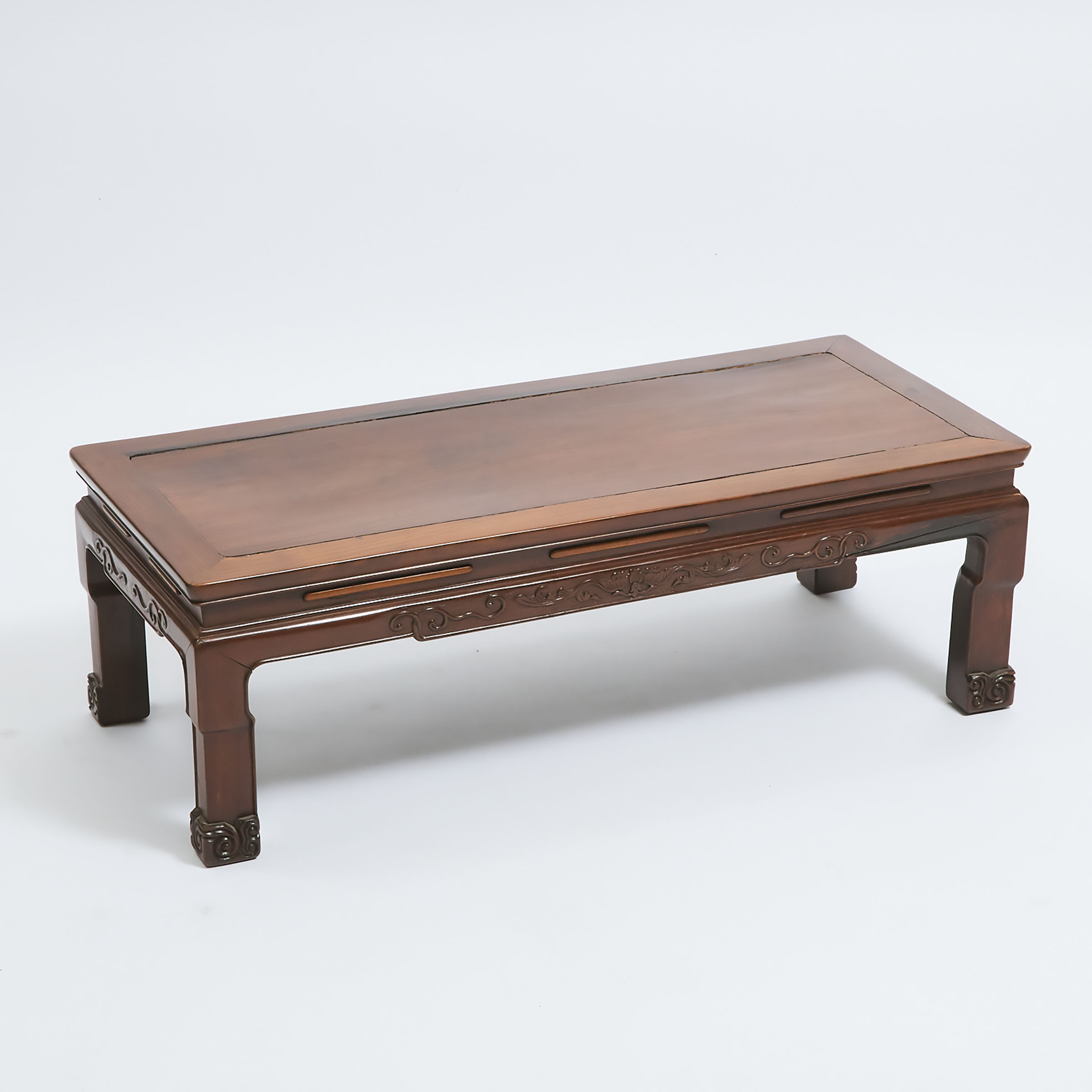 A Chinese Rosewood Low Table, Qing