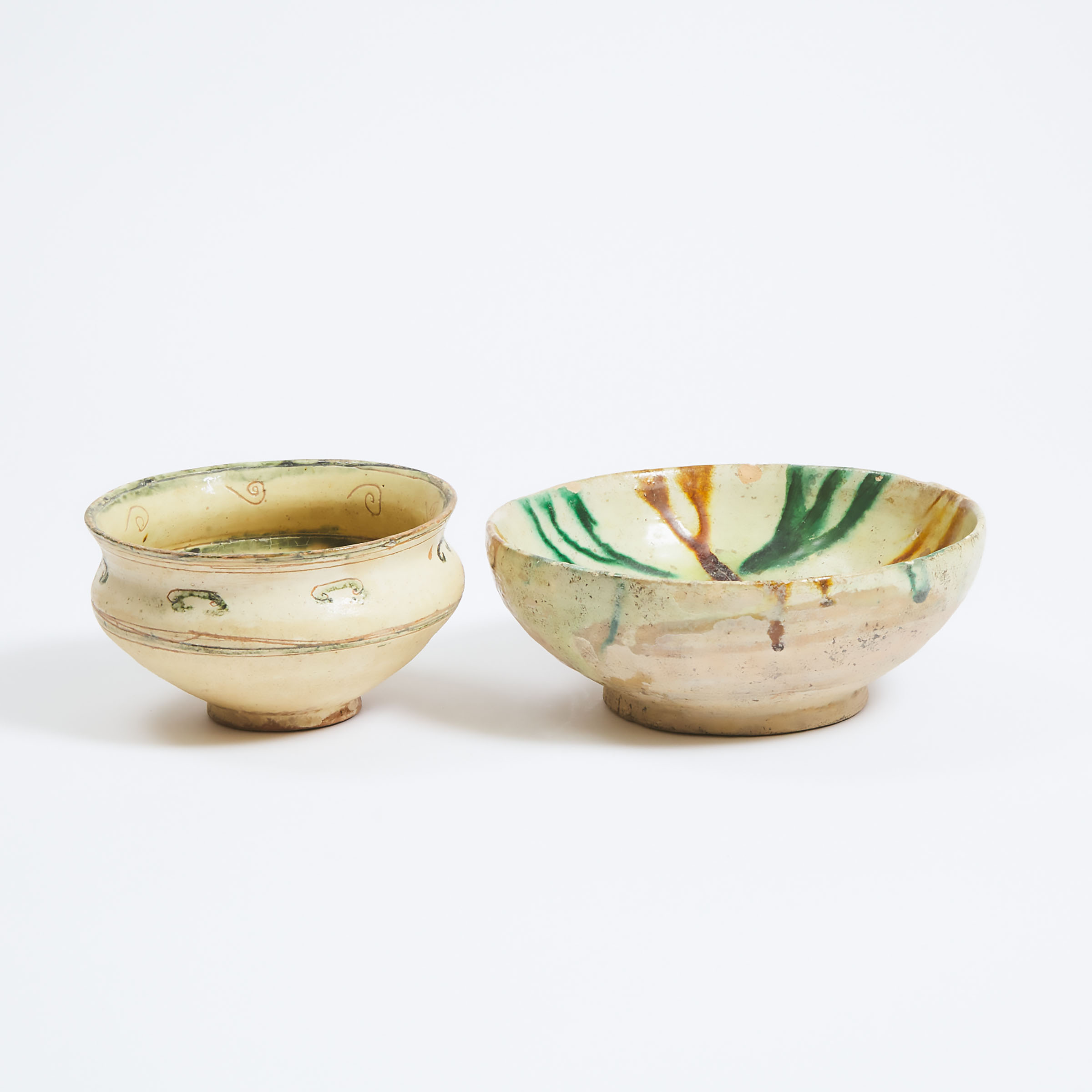 A Splashware Pottery Bowl, Together