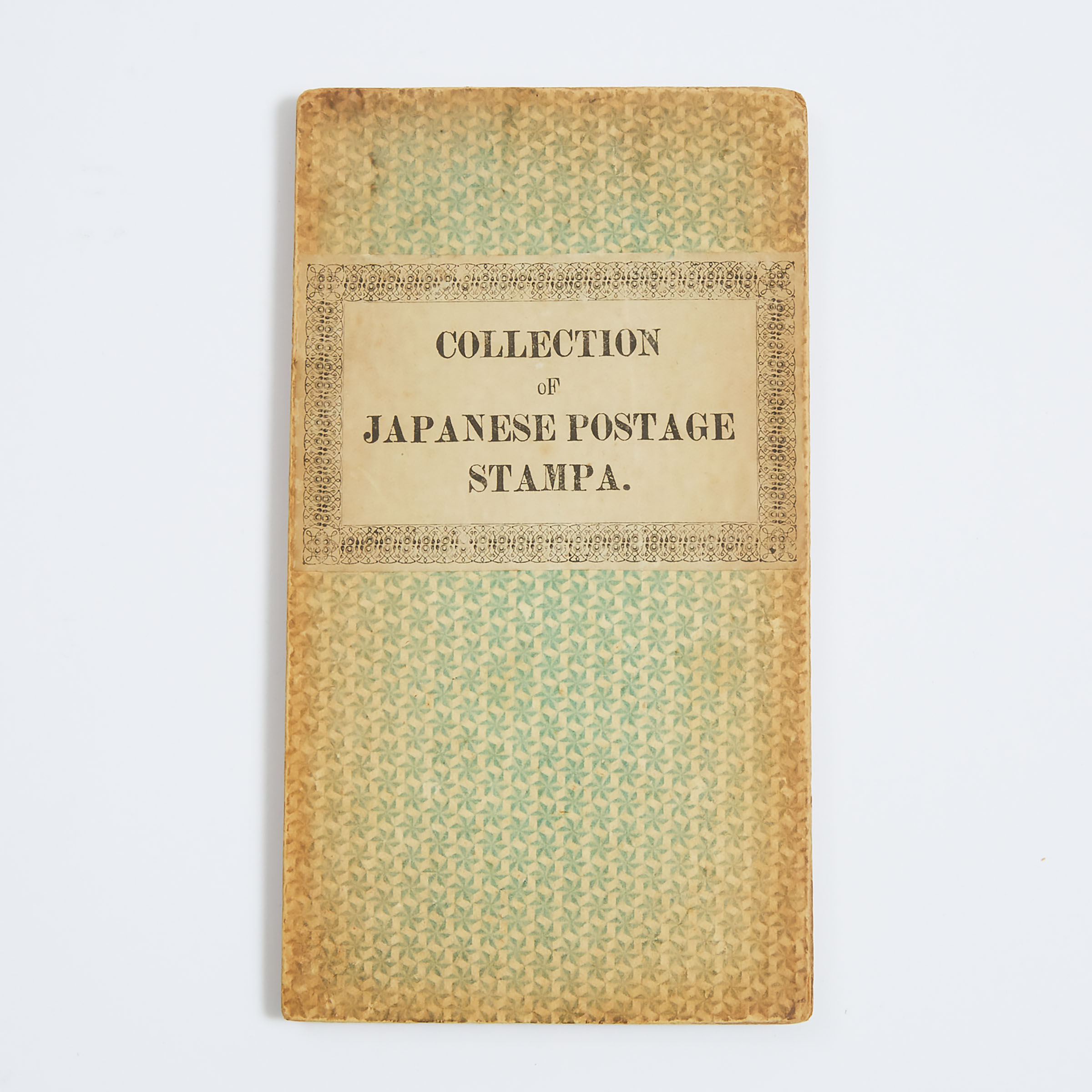 A Booklet of Japanese Postage Stamps,