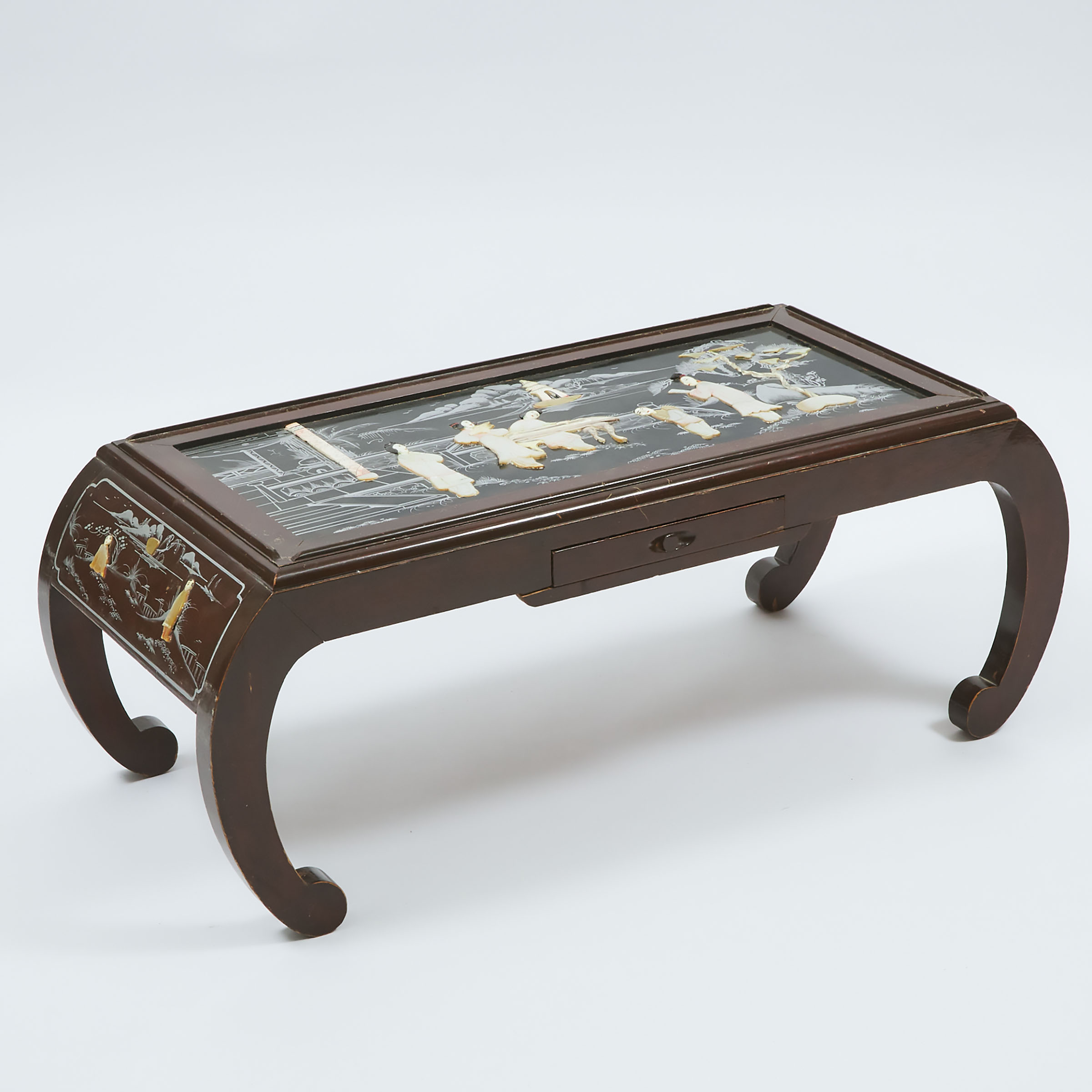 A Chinese Inlaid Coffee Table  3ac2c1