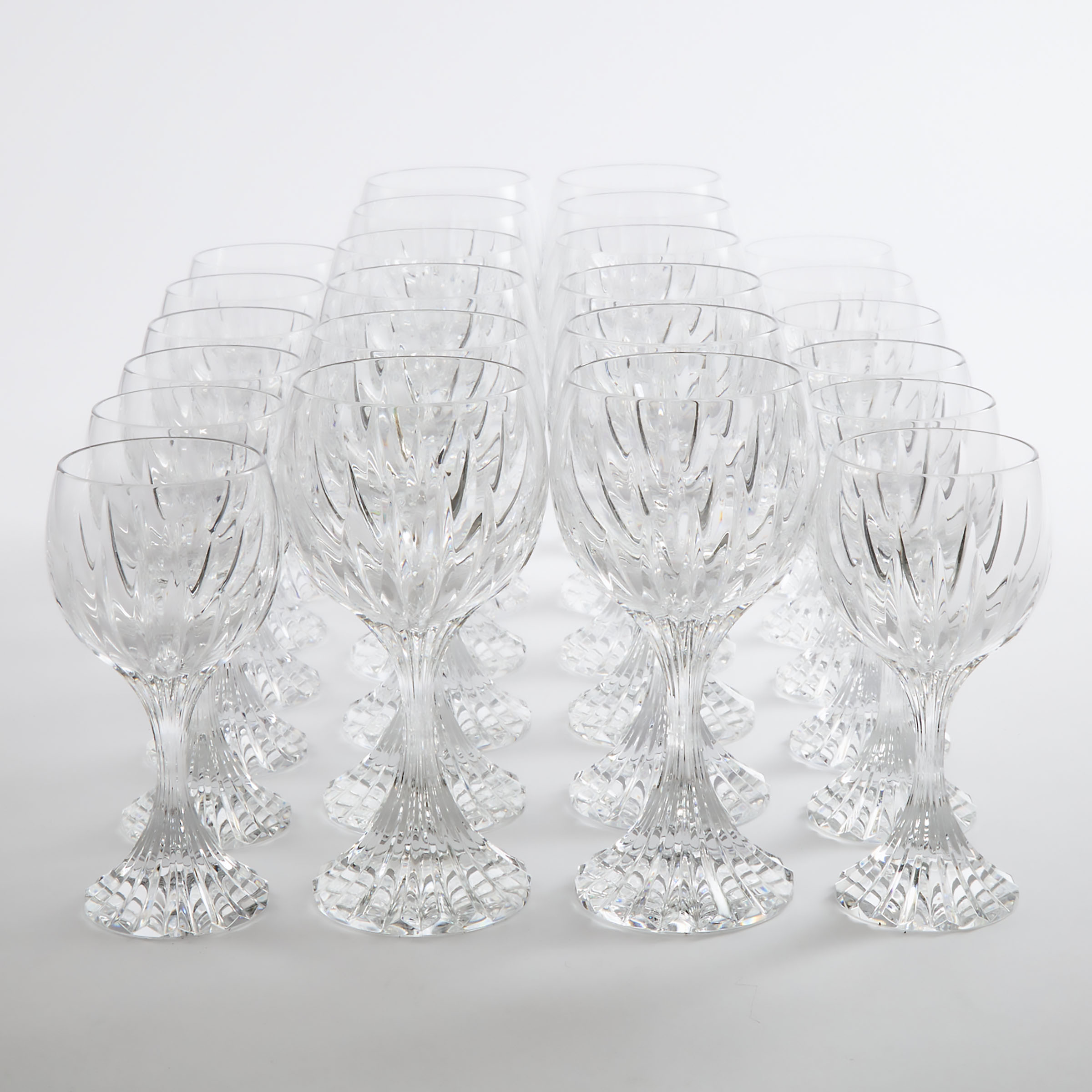 Twelve Baccarat Massena Cut Glass 3ac2e8