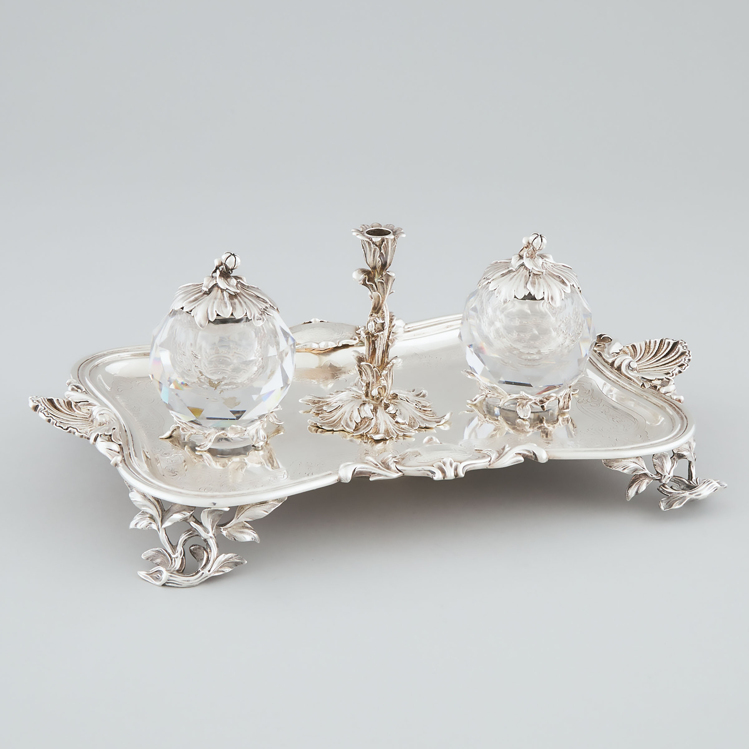 Victorian Silver and Cut Glass