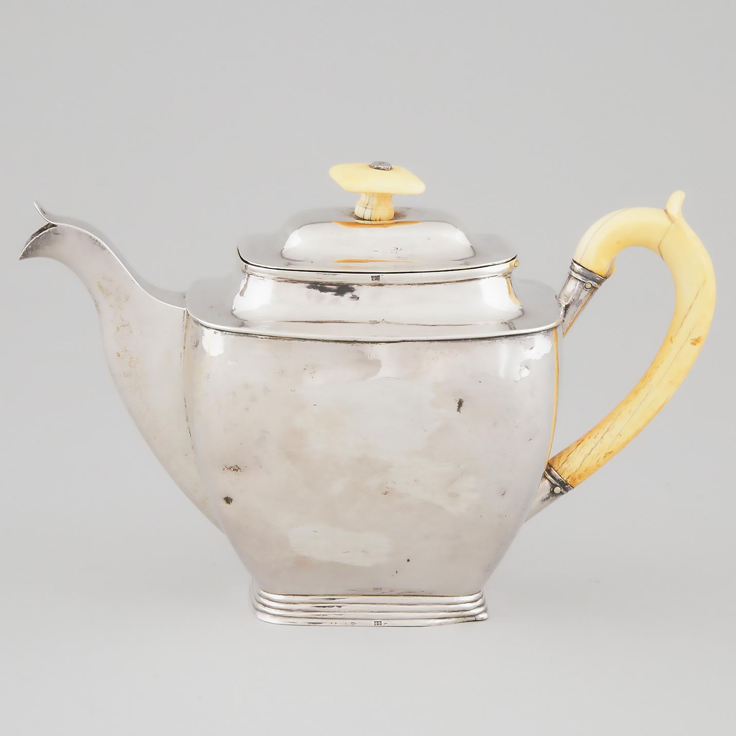 Russian Silver Teapot Martin Lavrov  3ac375