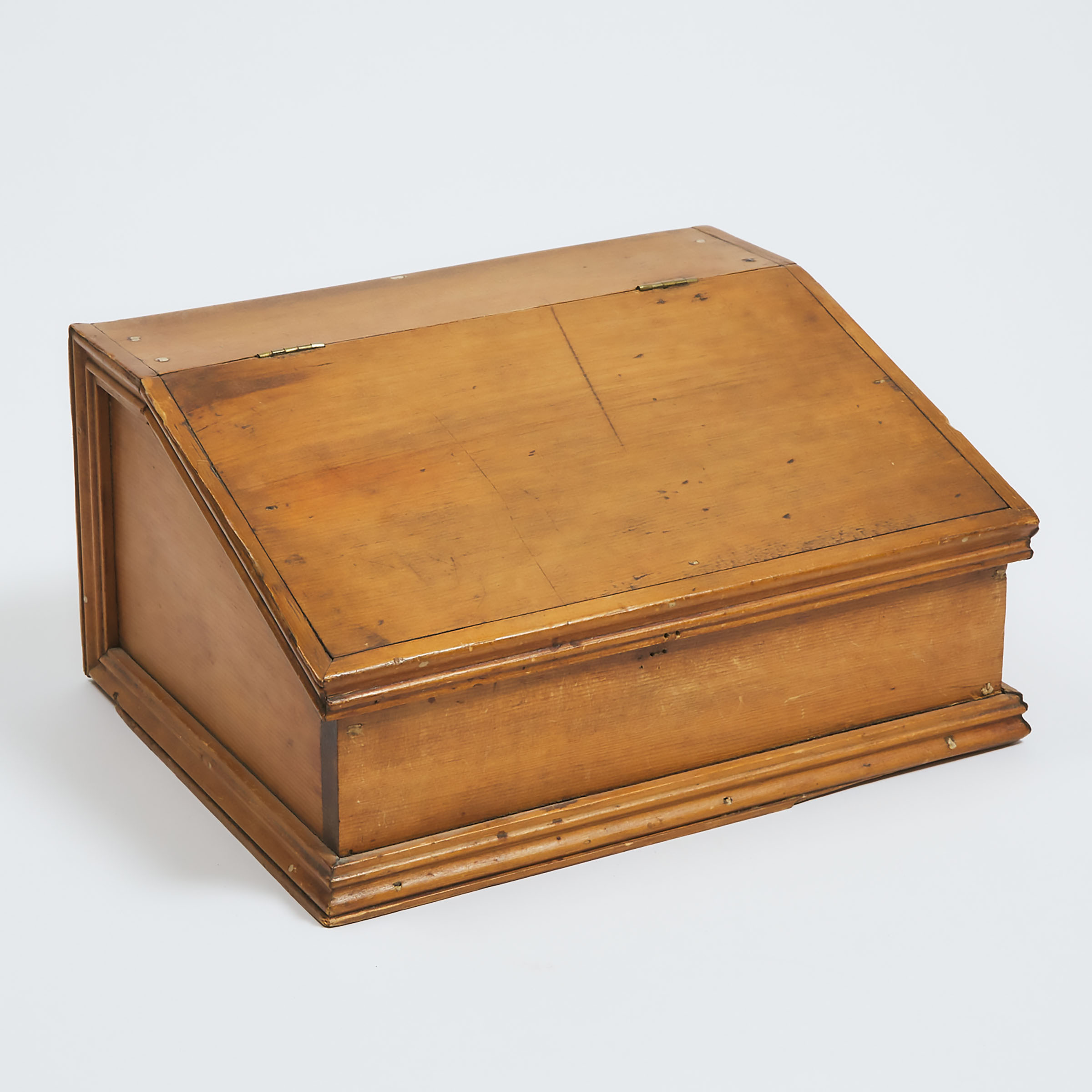 Quebec Pine Document Box c 1850 3ac3aa